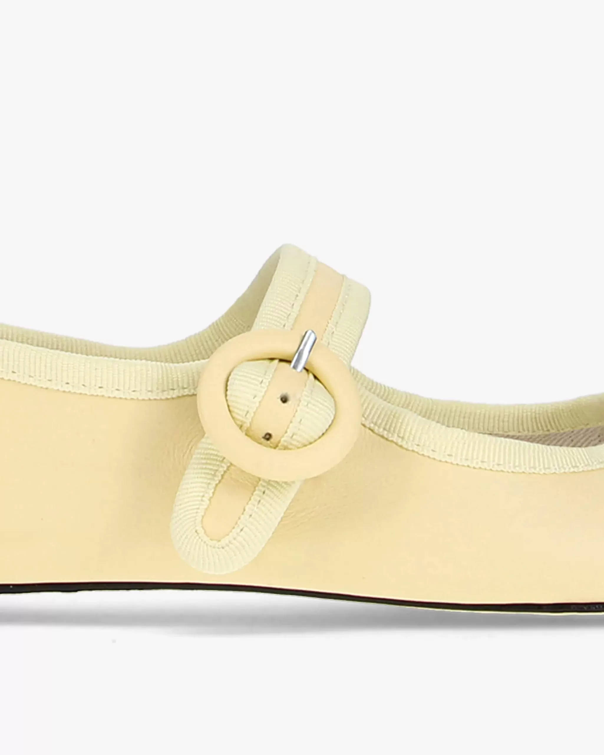 Sale Repetto Babies à Bout Carré Georgia Jaune limoncello