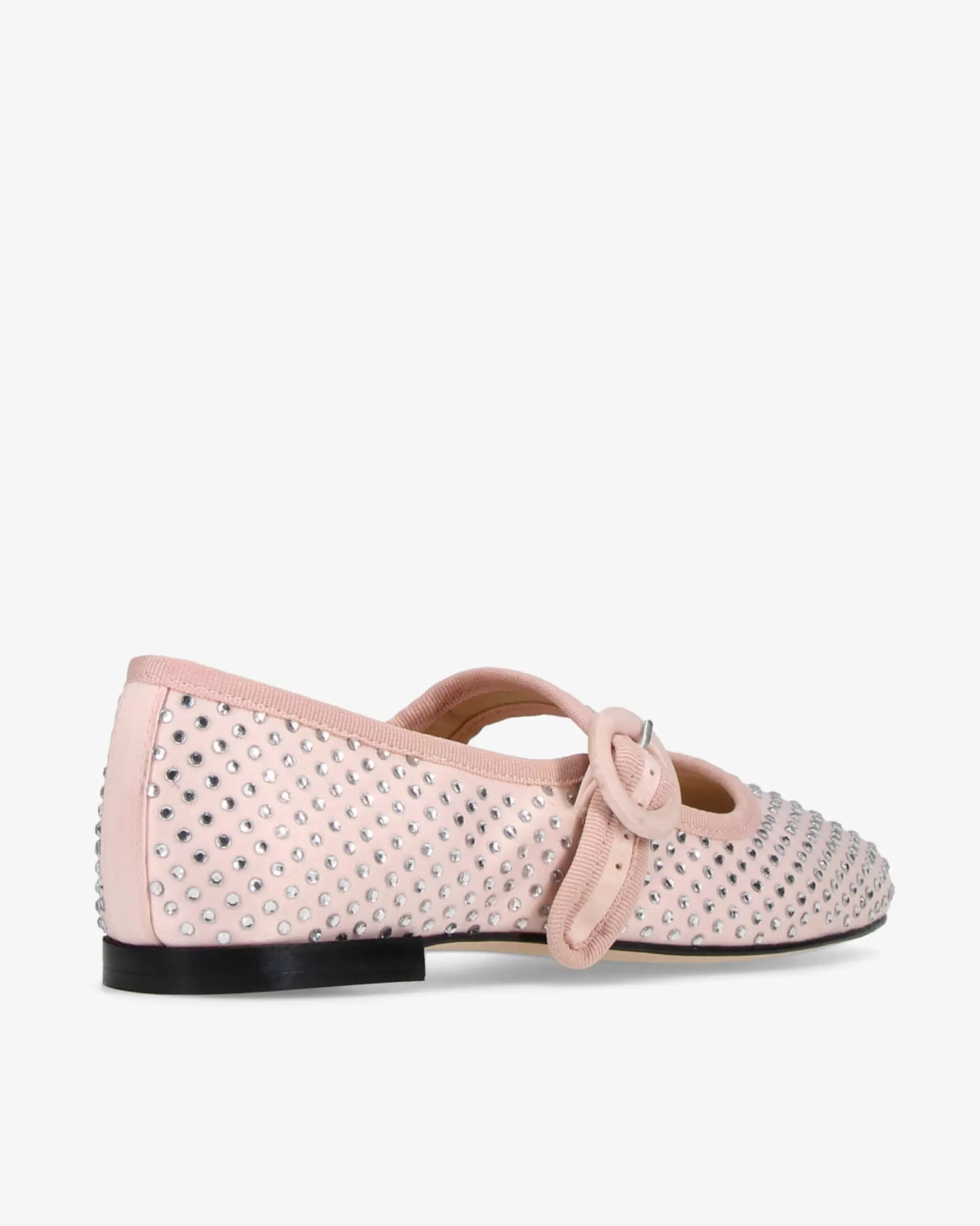 Cheap Repetto Babies à Bout Carré Georgia - Strass Rose icône