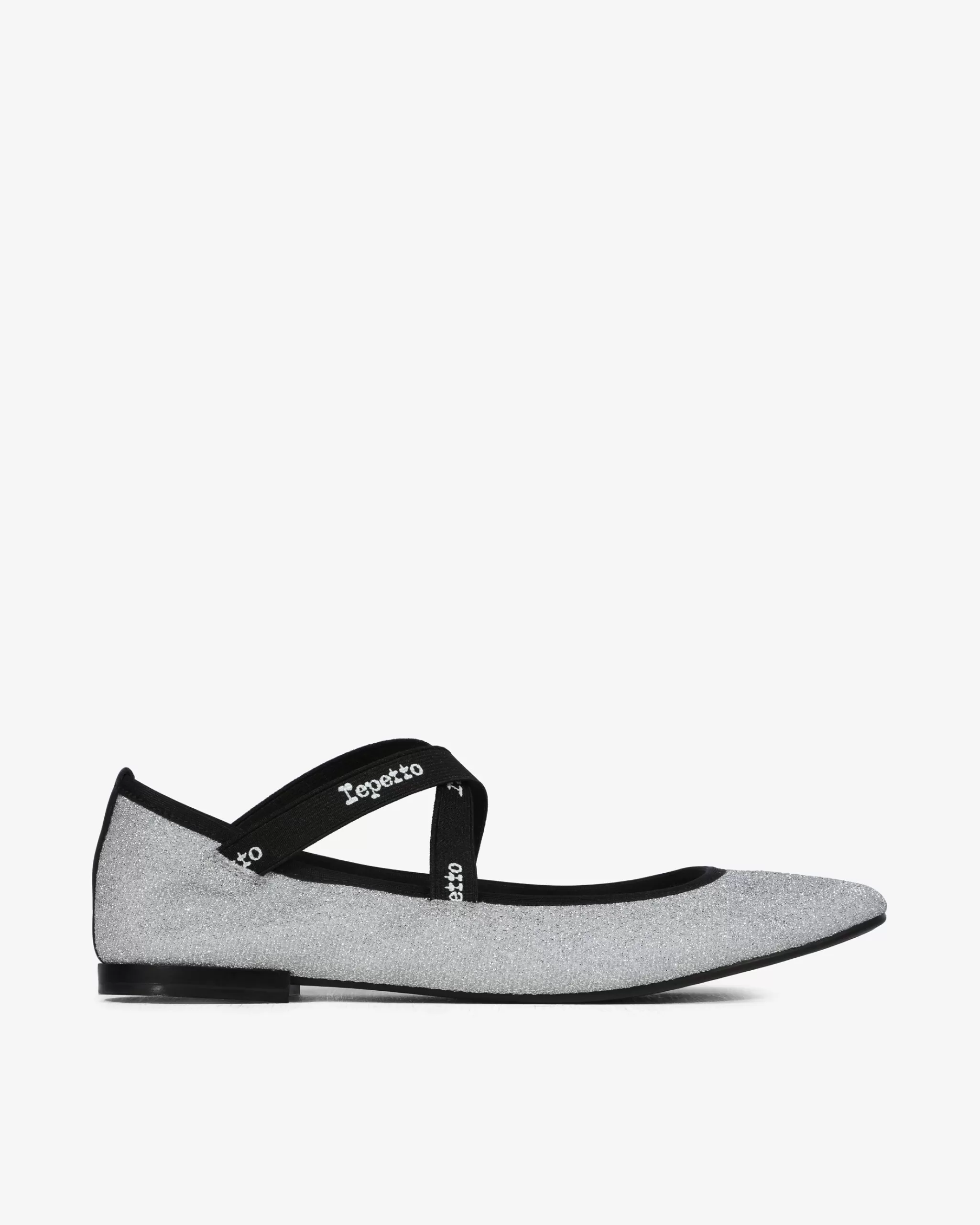 Shop Repetto Babies Joana - Brillant Argent