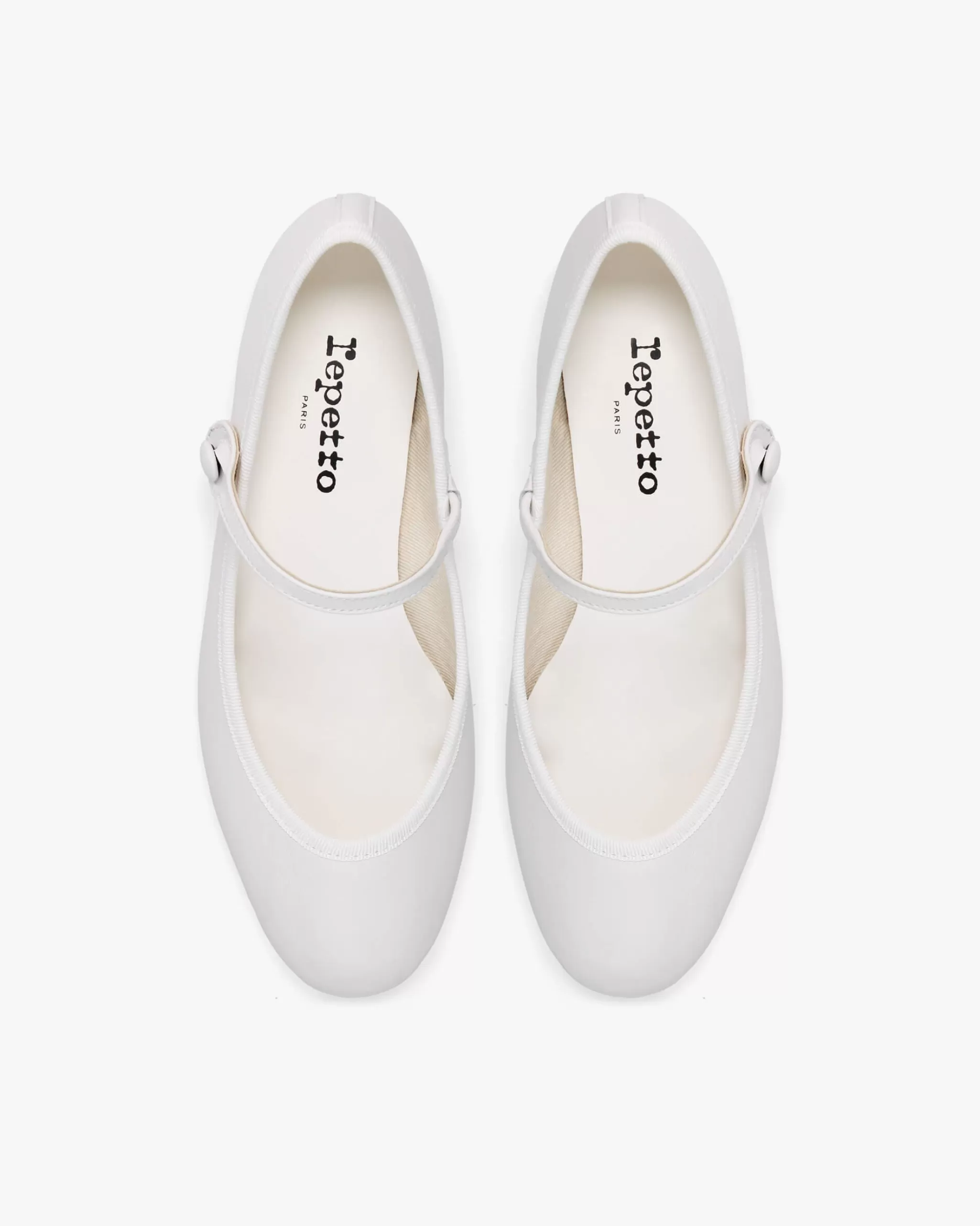 Store Repetto Babies Rose Blanc