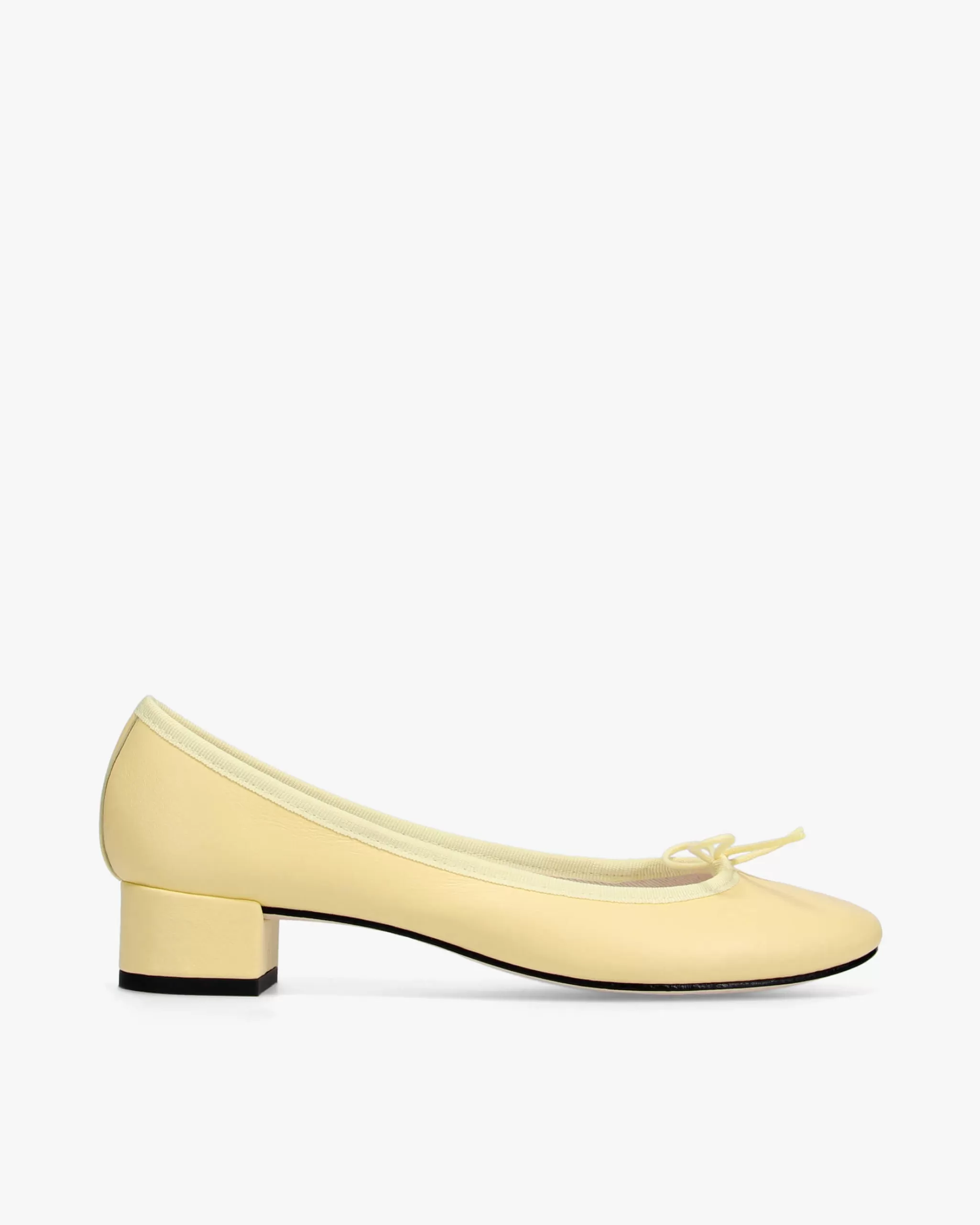 Shop Repetto Ballerines Camille Jaune limoncello