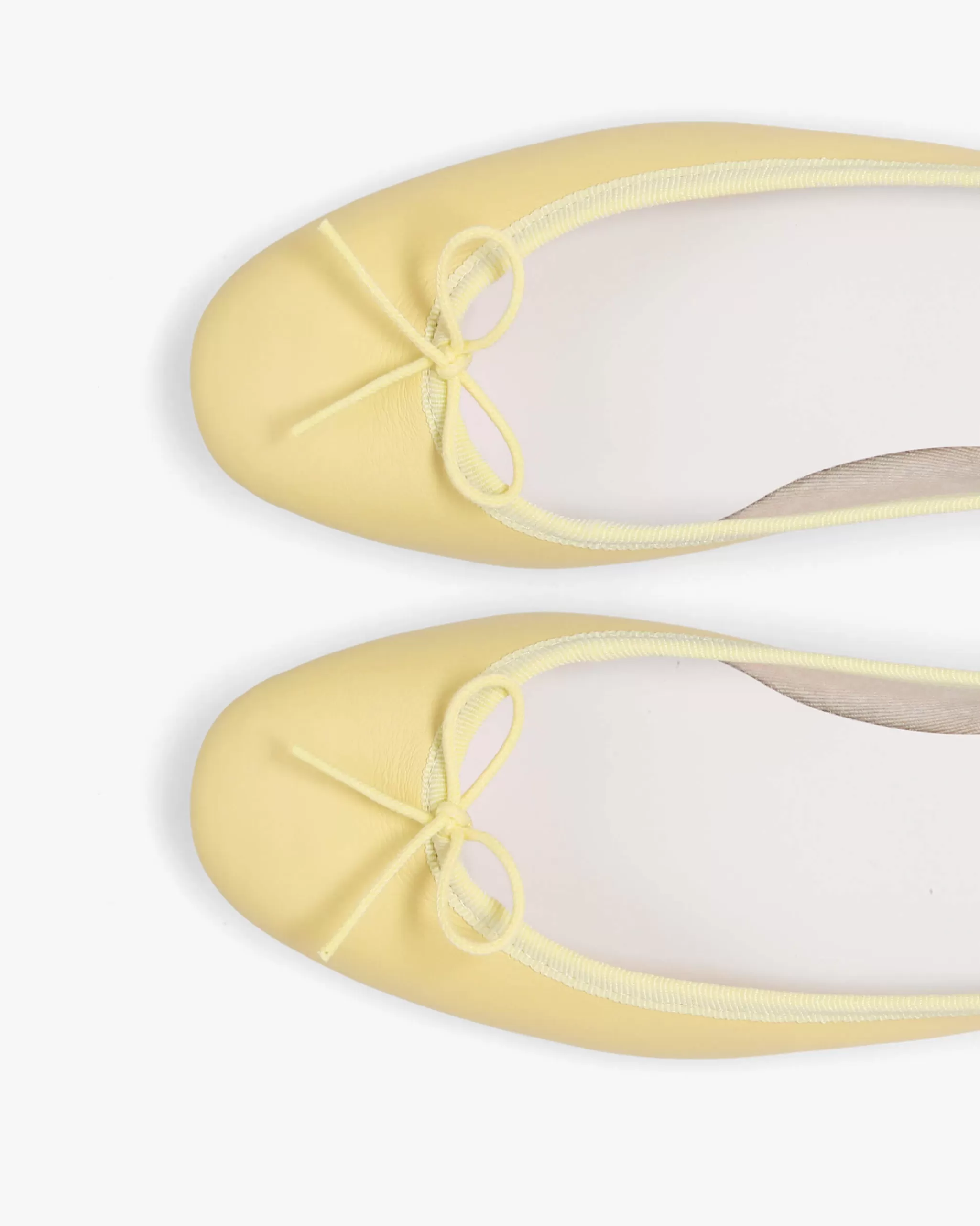 Shop Repetto Ballerines Camille Jaune limoncello