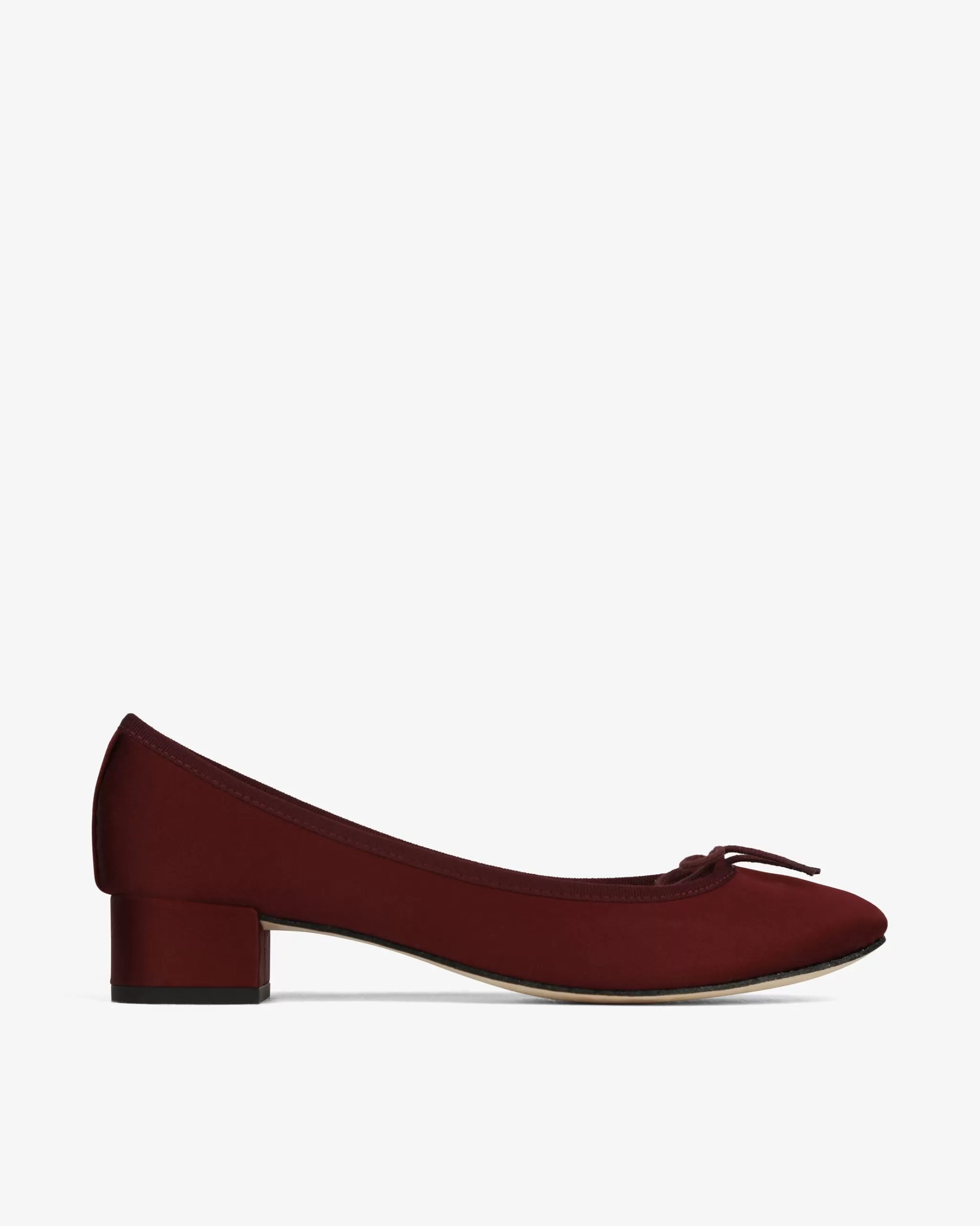 Cheap Repetto Ballerines Camille - Satin Rouge Pommard