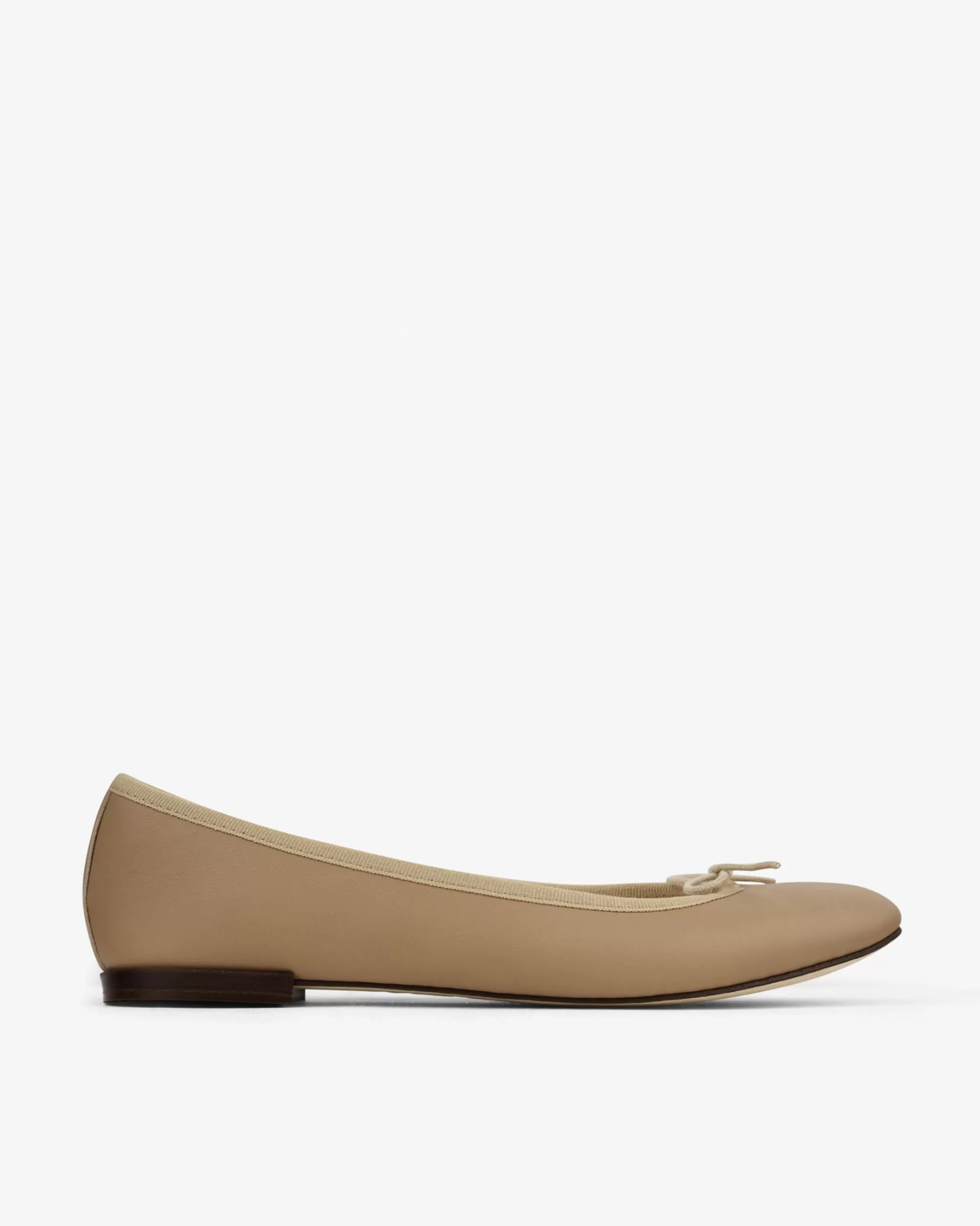 Shop Repetto Ballerines Cendrillon Beige cachemire