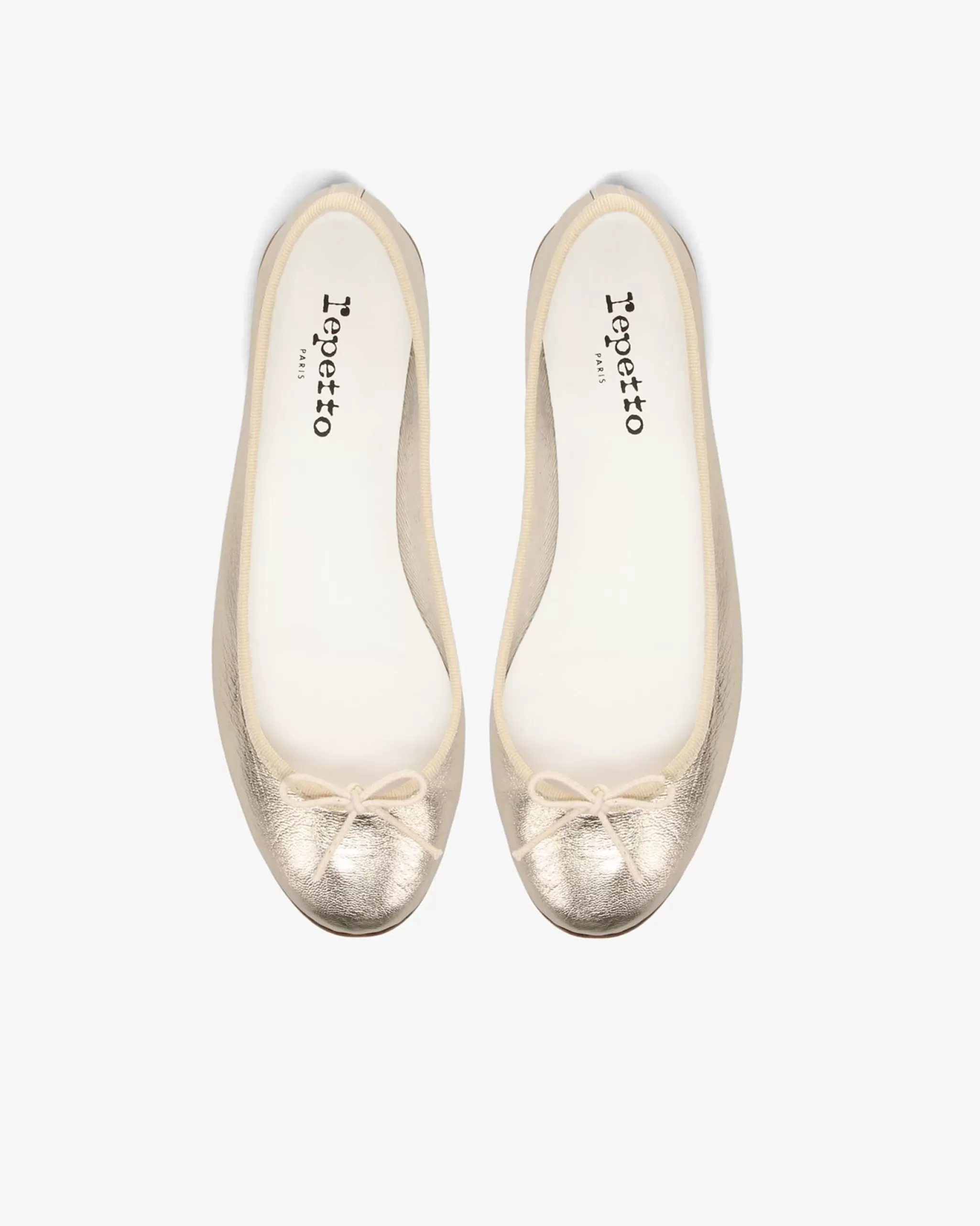 Shop Repetto Ballerines Cendrillon Or clair bulle