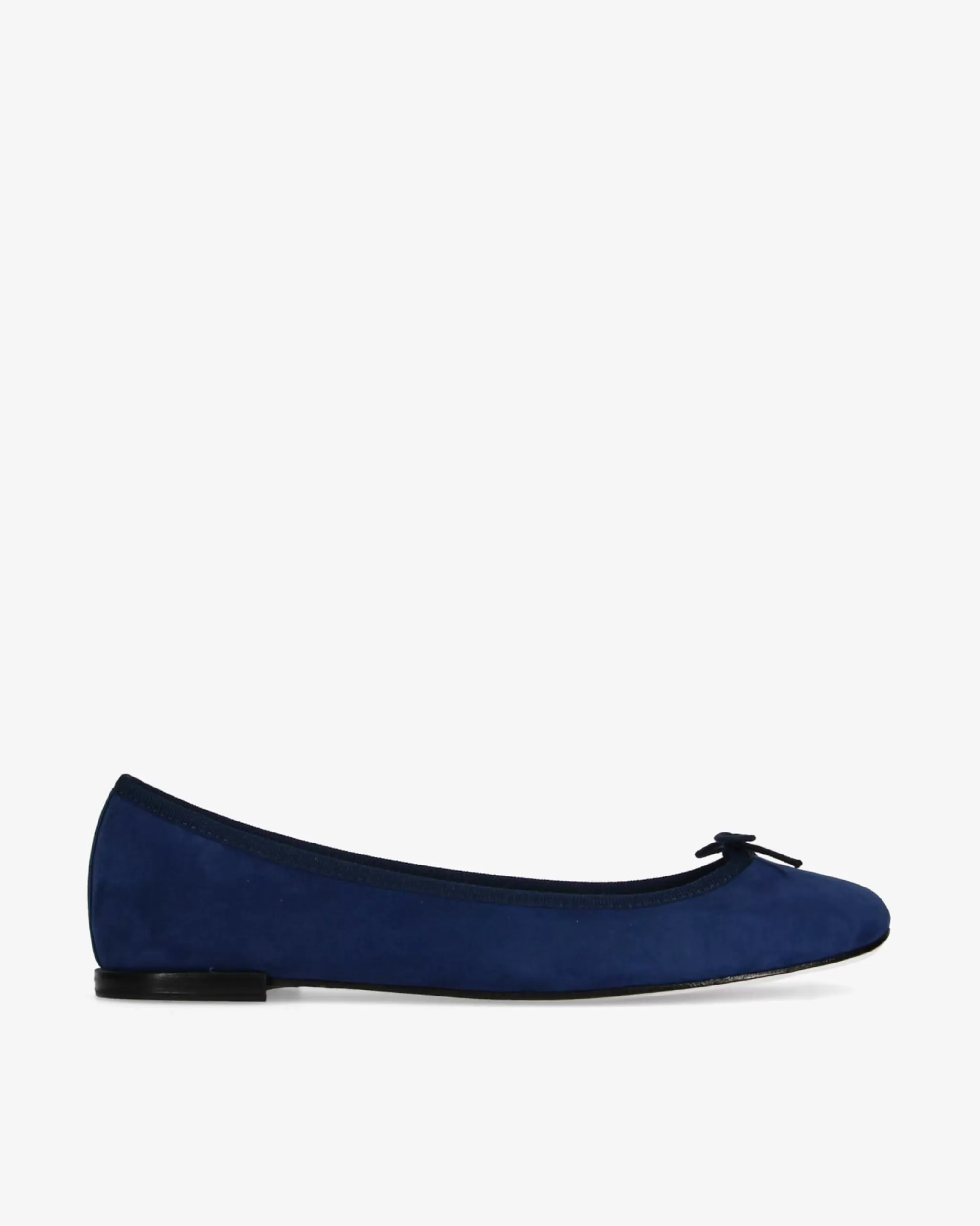 Sale Repetto Ballerines Cendrillon Chèvre Velours Bleu classique