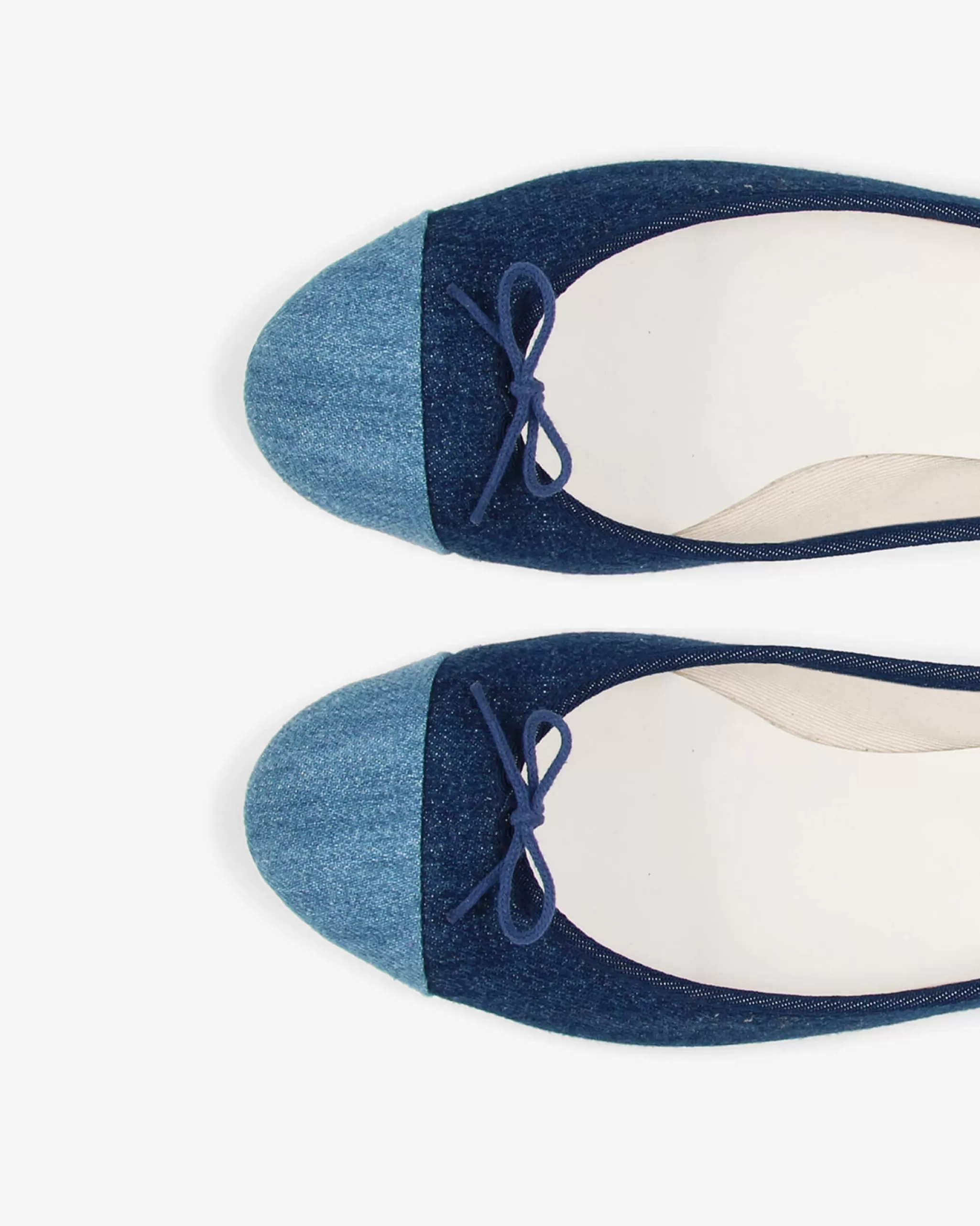 Shop Repetto Ballerines Flora Bleu classique