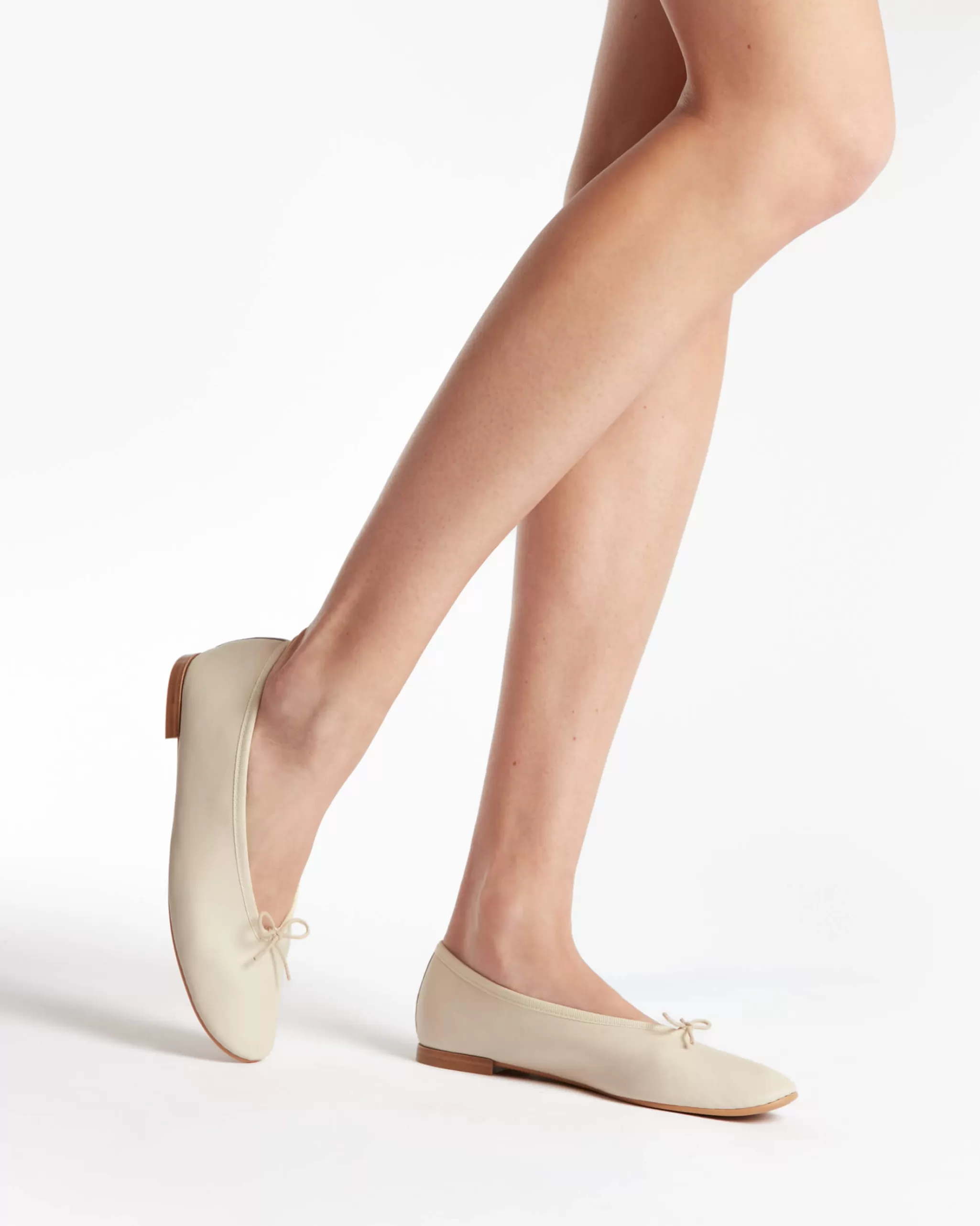 Outlet Repetto Ballerines Lilouh Beige Swan