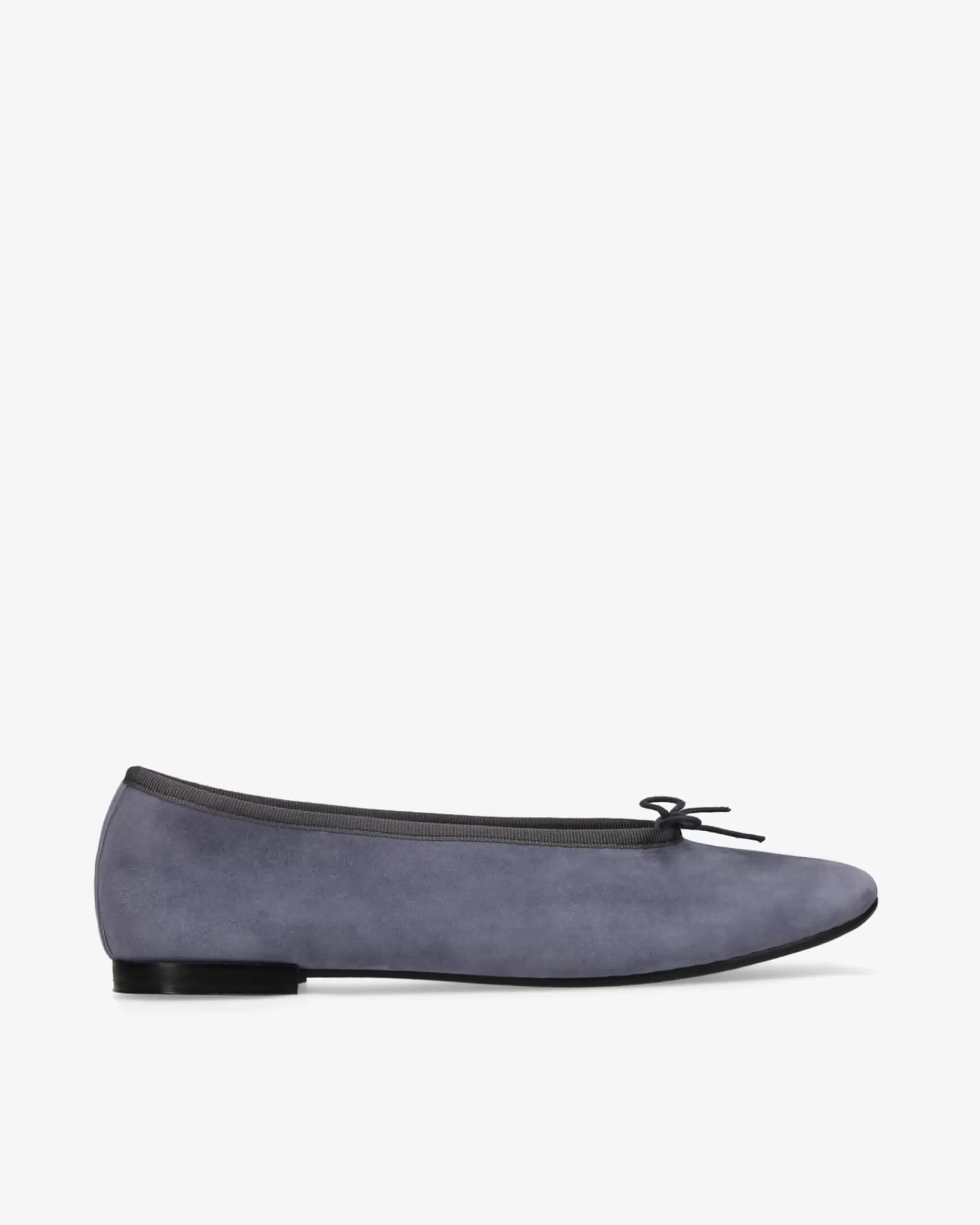 Online Repetto Ballerines Lilouh Chèvre Velours Gris anthracite