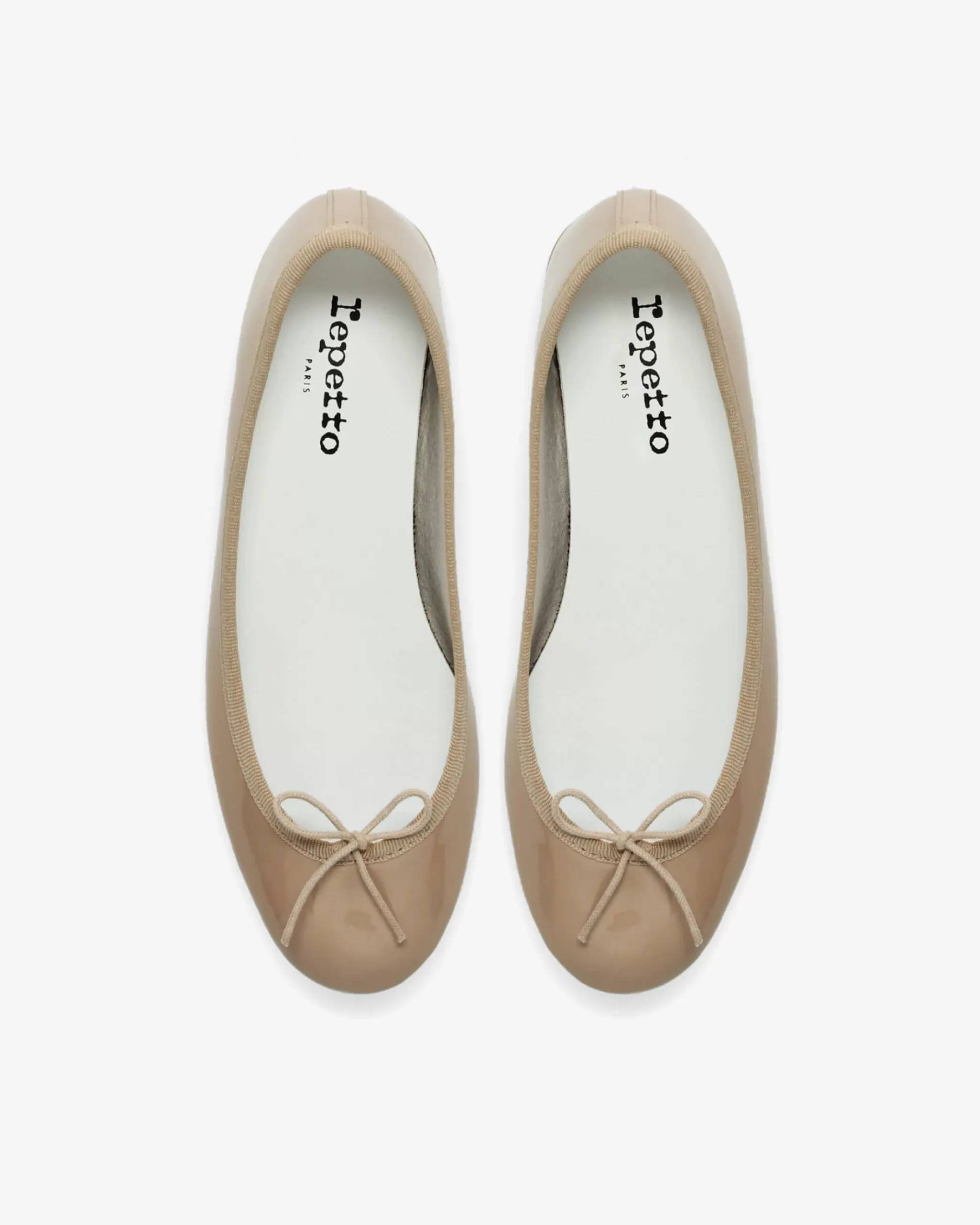 Hot Repetto Ballerines Semelle Gomme Camille Beige cachemire