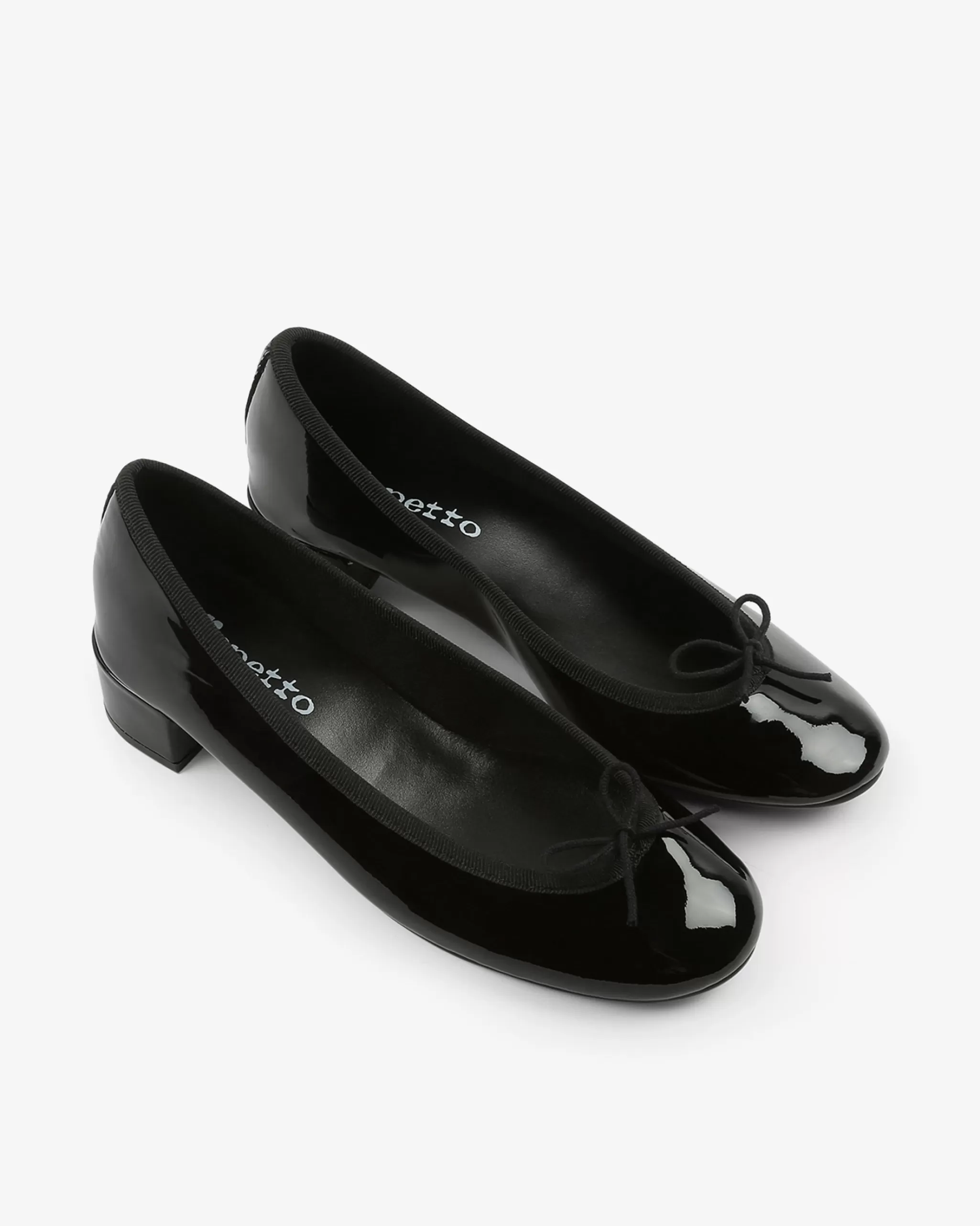 Outlet Repetto Ballerines Semelle Gomme Camille Noir