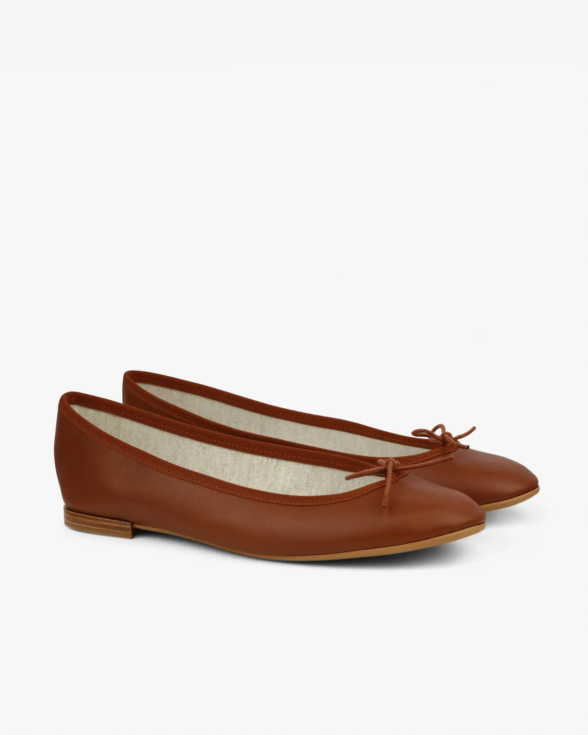 Flash Sale Repetto Ballerines Semelle Gomme Cendrillon Camel cuba