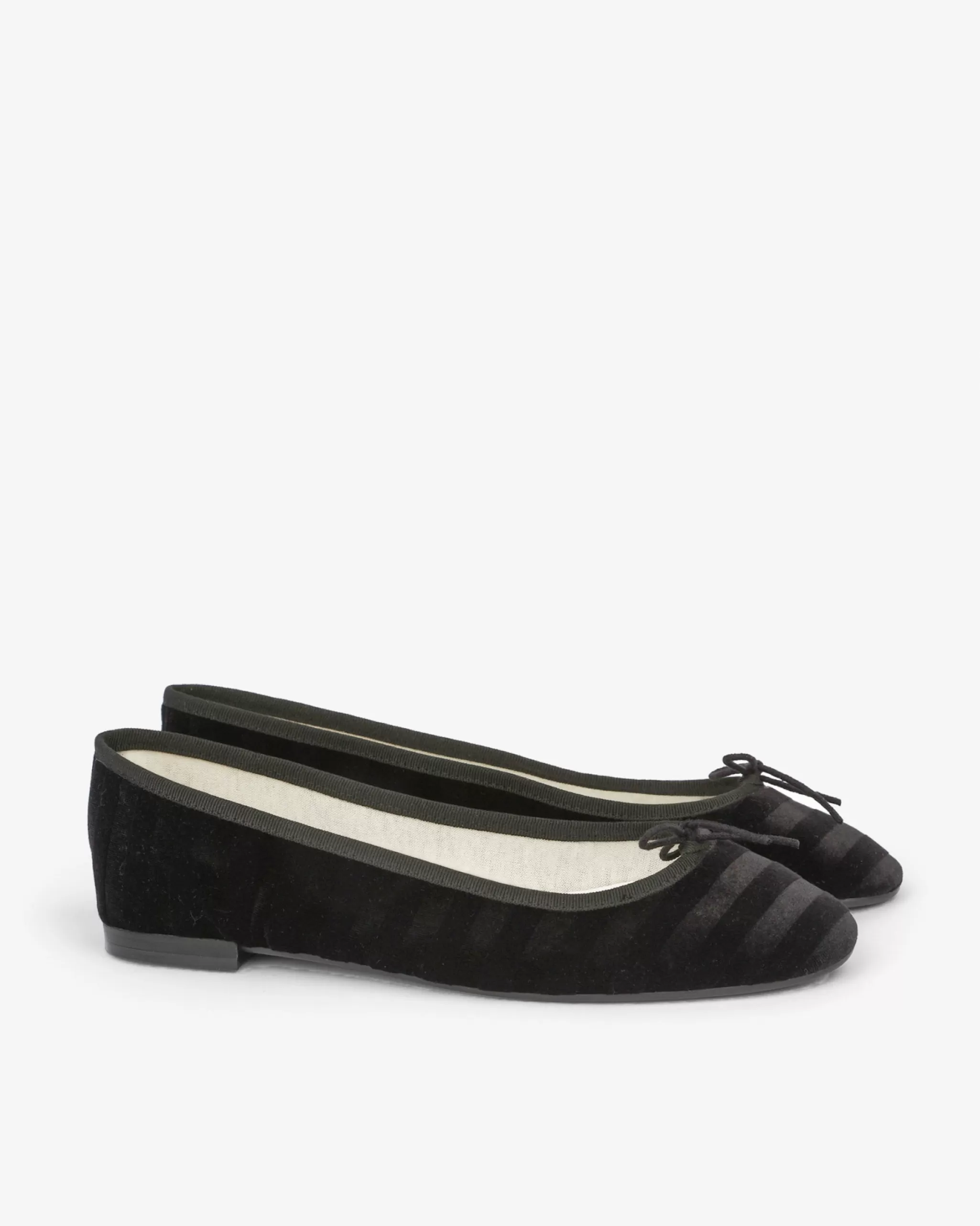 Fashion Repetto Ballerines Semelle Gomme Cendrillon Noir