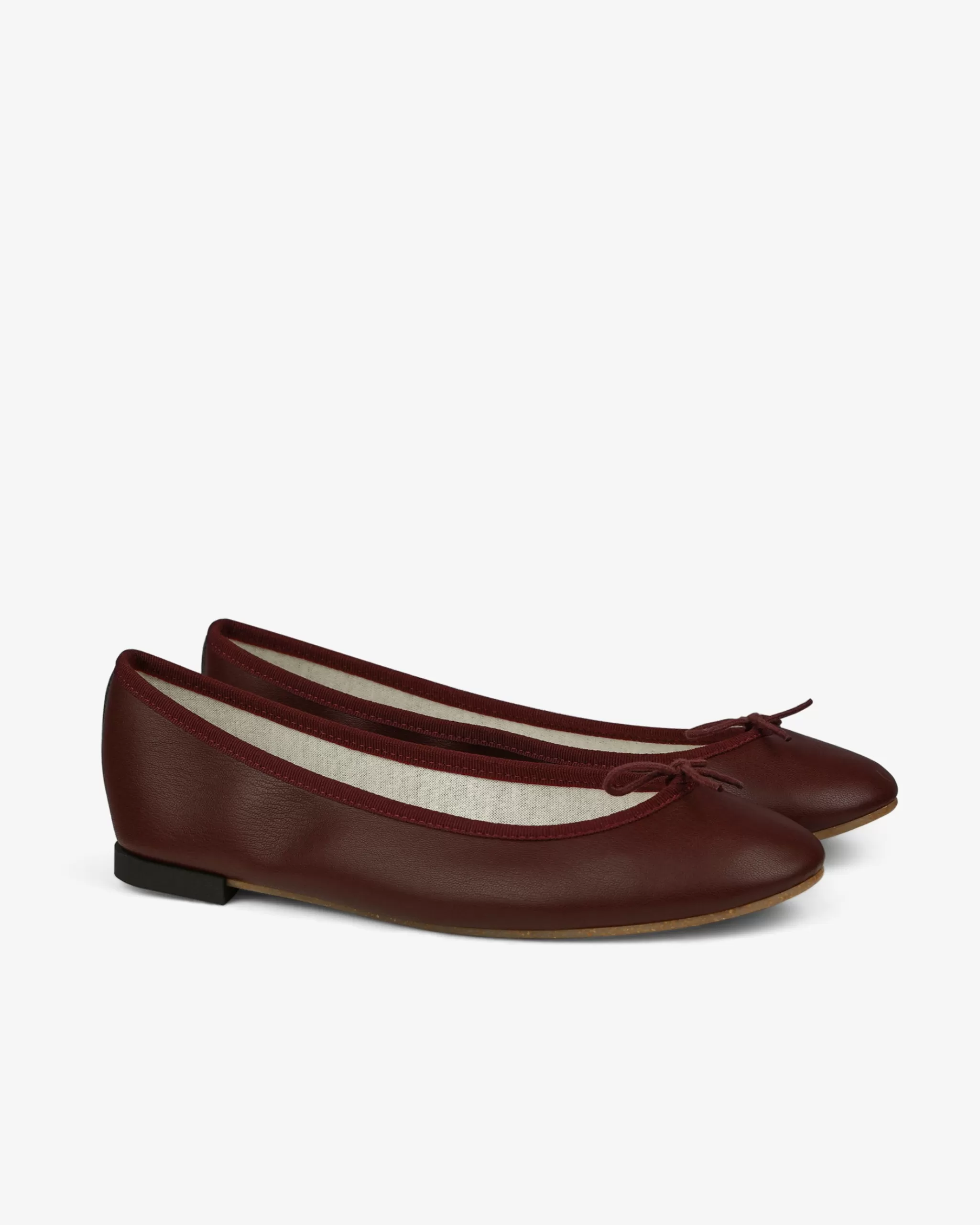 Best Sale Repetto Ballerines Semelle Gomme Cendrillon Rouge Pommard