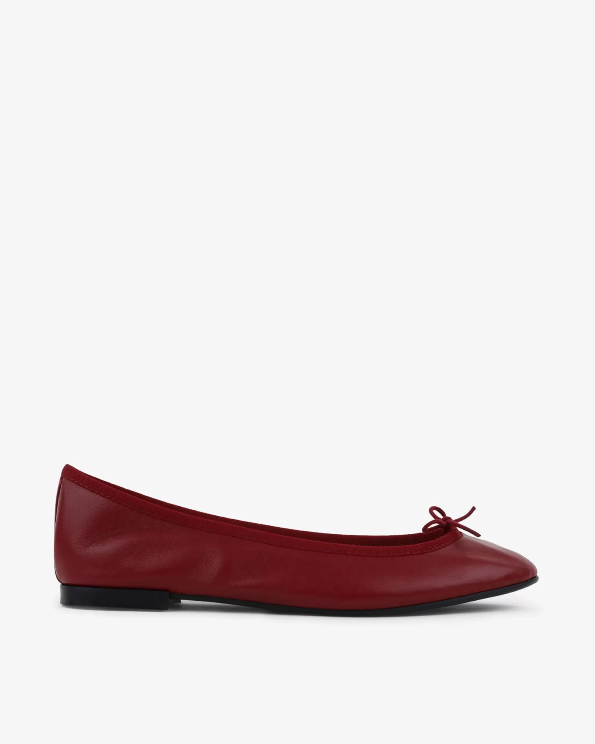 Discount Repetto Ballerines Semelle Gomme Cendrillon Rouge profond