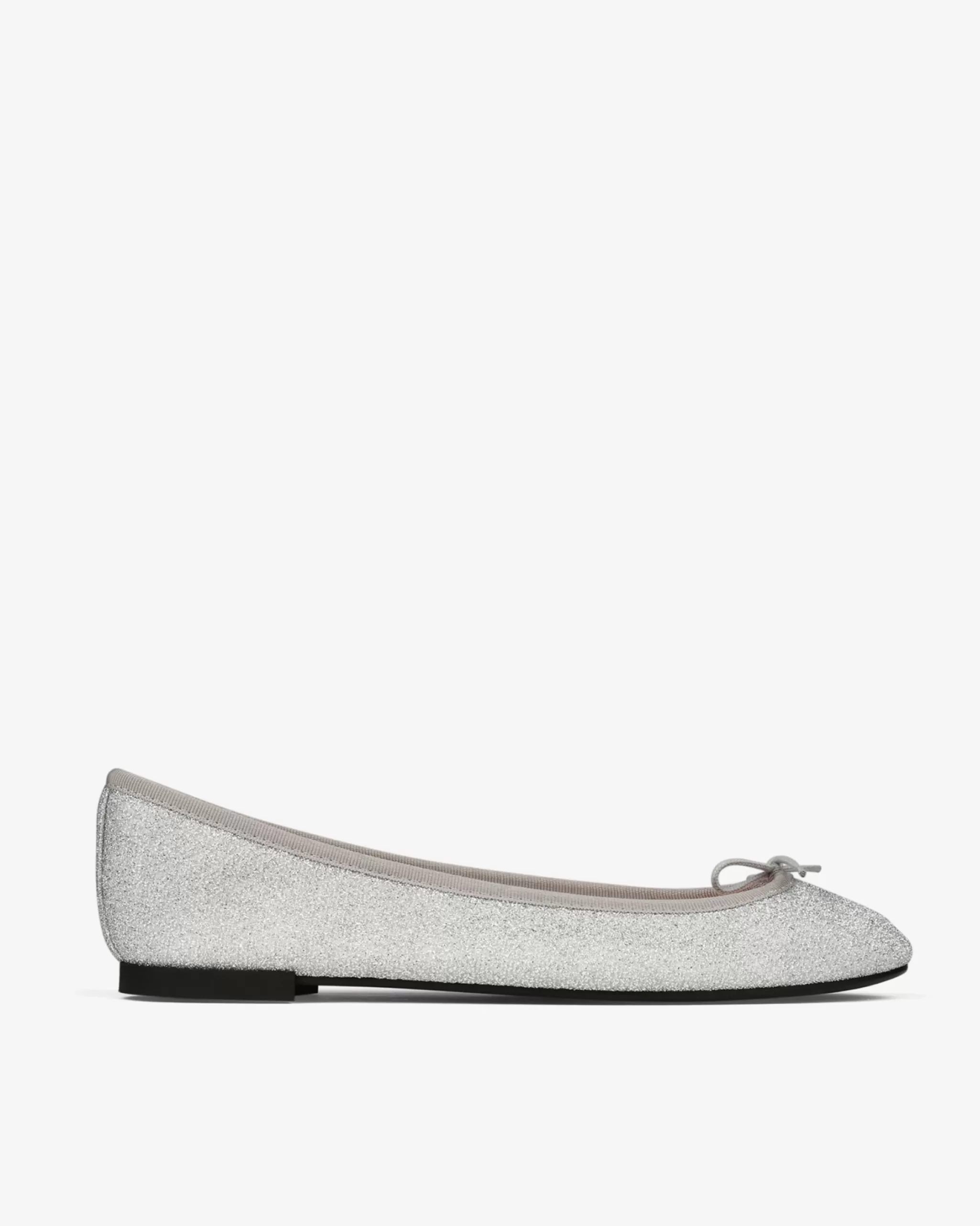 Discount Repetto Ballerines Semelle Gomme Cendrillon - Brillant Argent