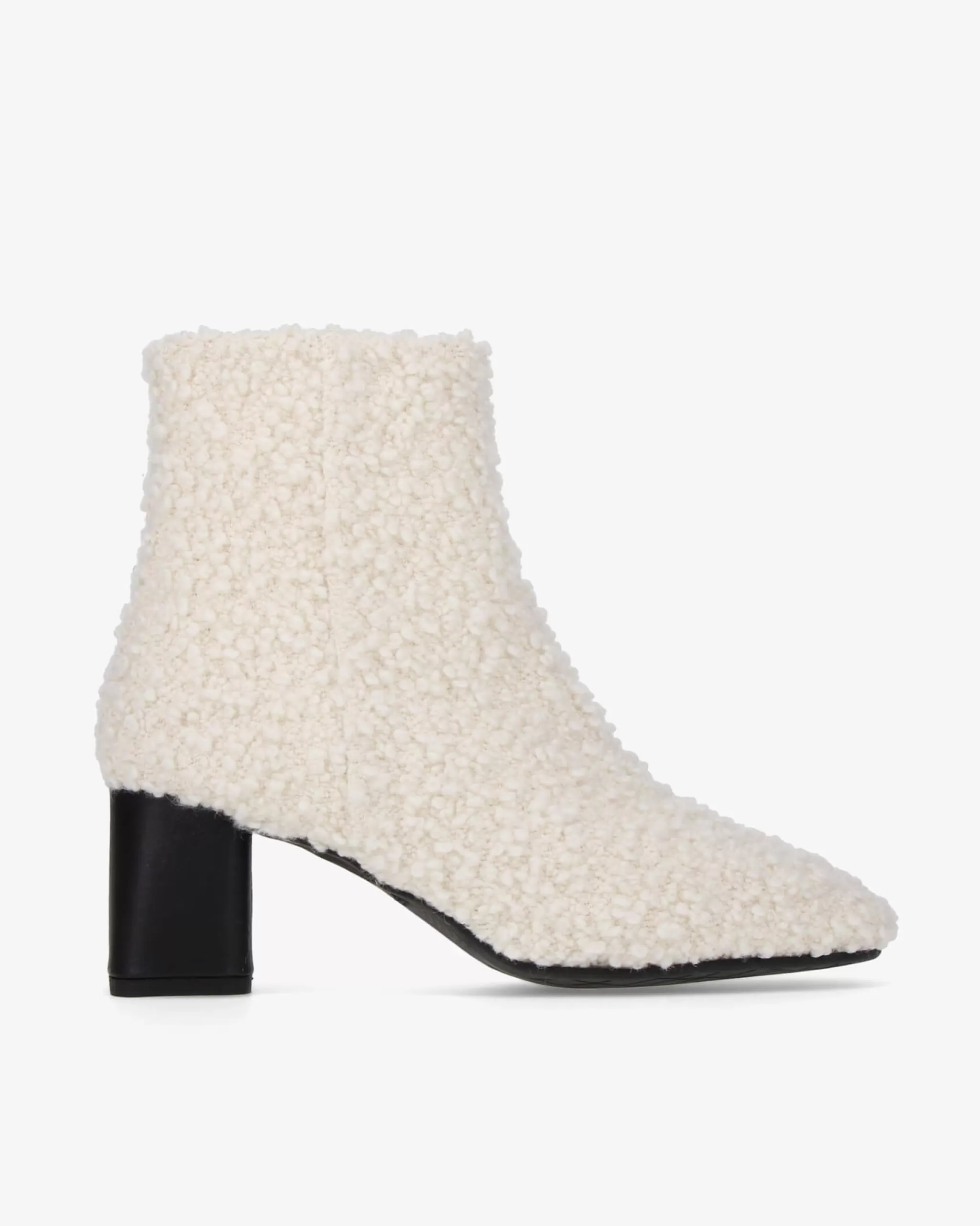 Fashion Repetto Bottines Phoebe - Laine Shearling Blanc coco