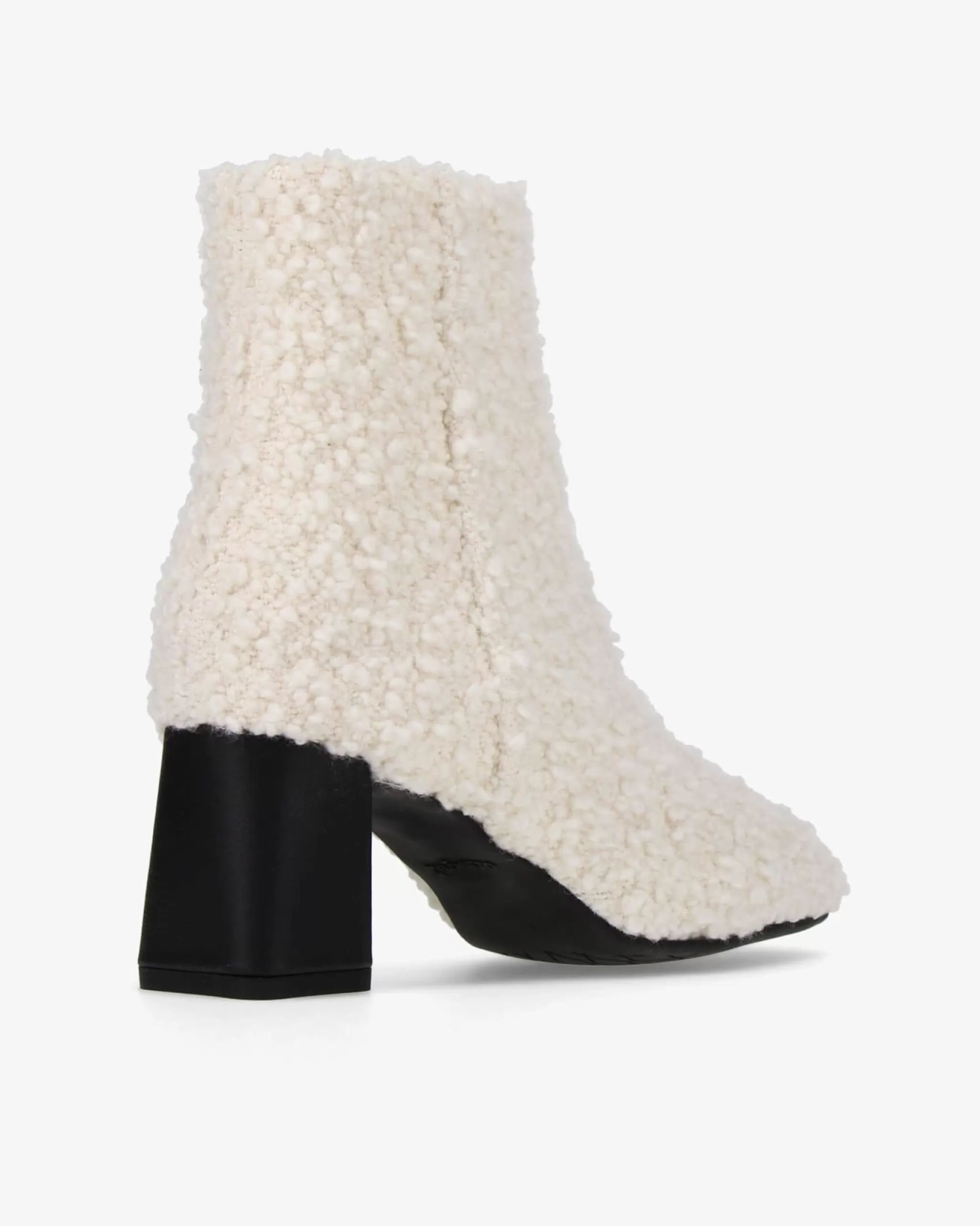 Fashion Repetto Bottines Phoebe - Laine Shearling Blanc coco