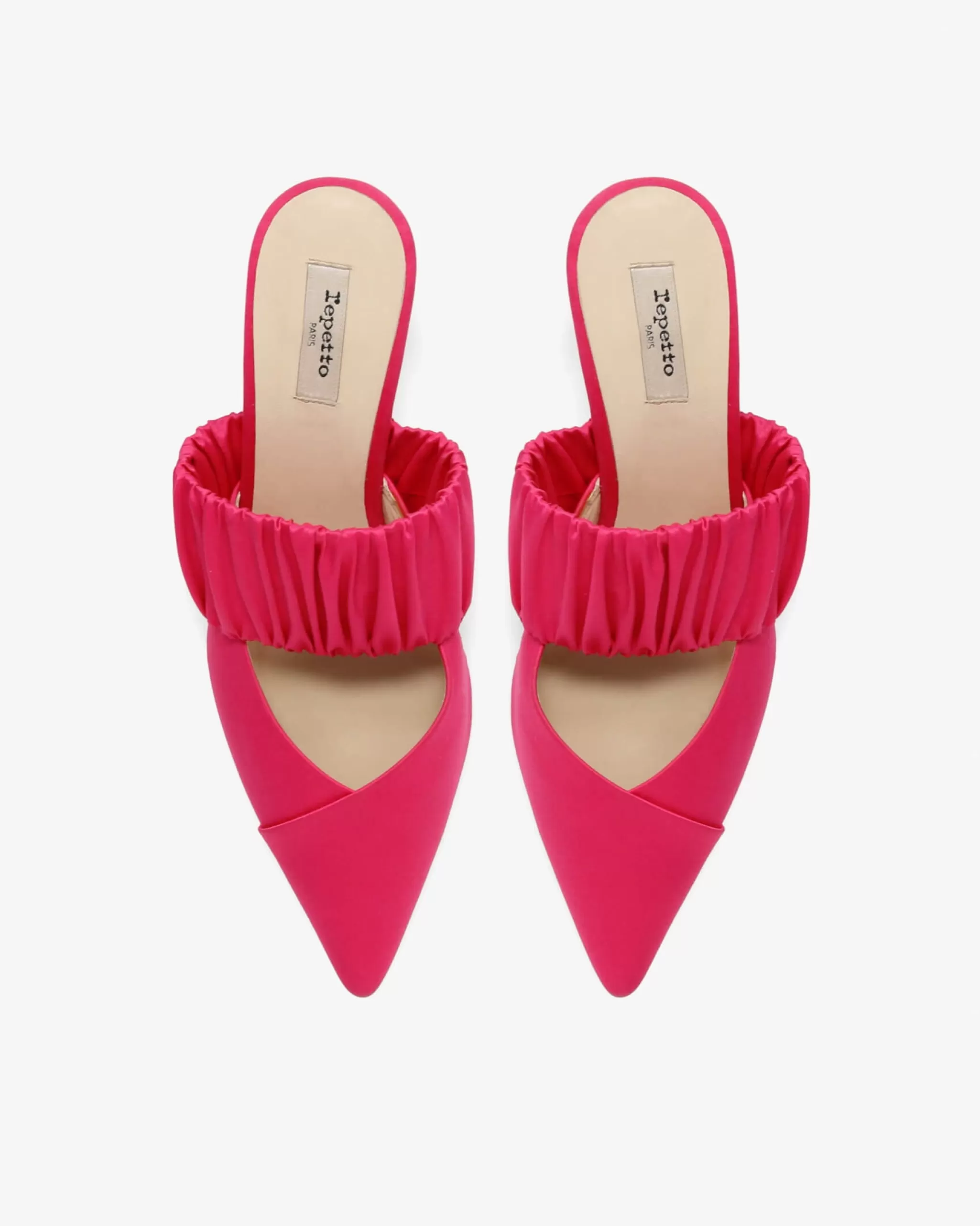 Best Repetto Escarpins Jewel - SATIN Rose framboise