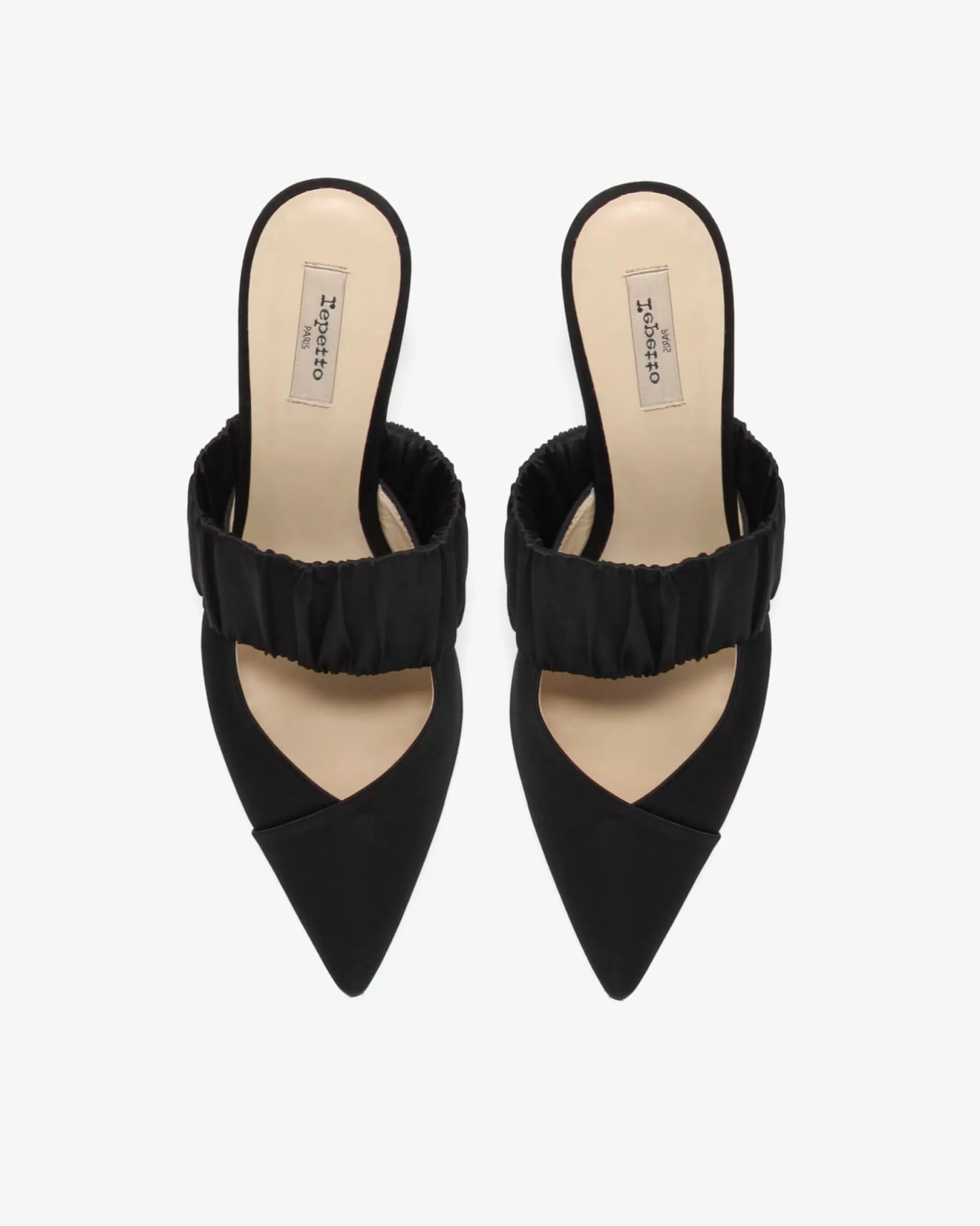 Best Sale Repetto Escarpins Jewel - Satin Noir