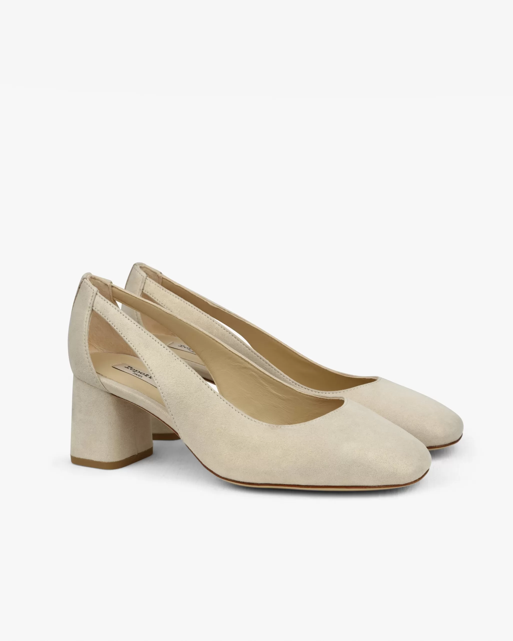 Cheap Repetto Escarpins Terry Blanc esprit