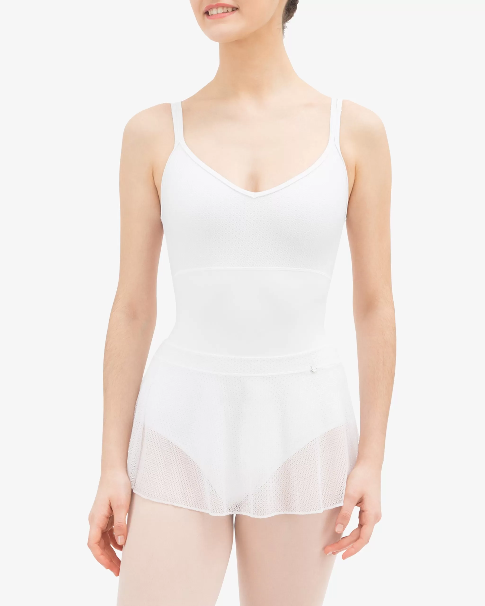 Clearance Repetto Jupette En Dentelle Blanc