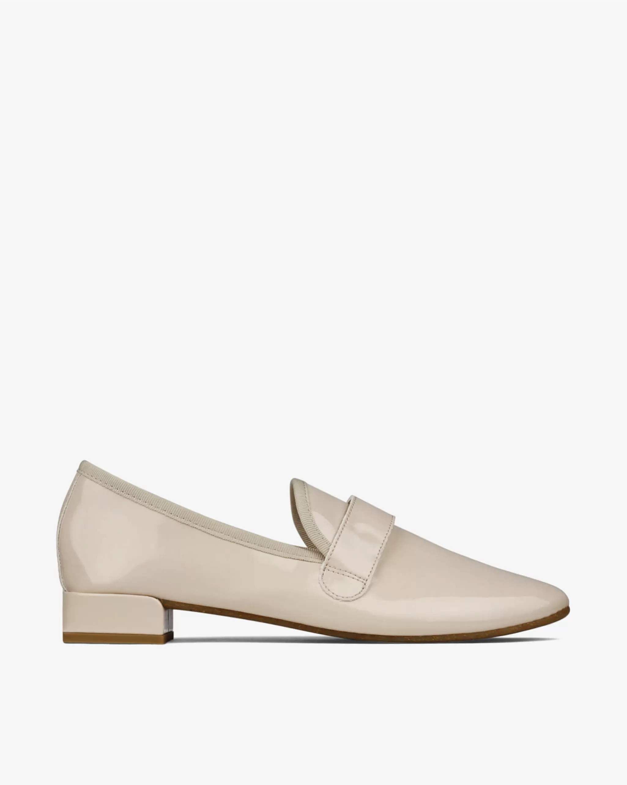 New Repetto Mocassins Semelle Gomme Michael Beige Swan