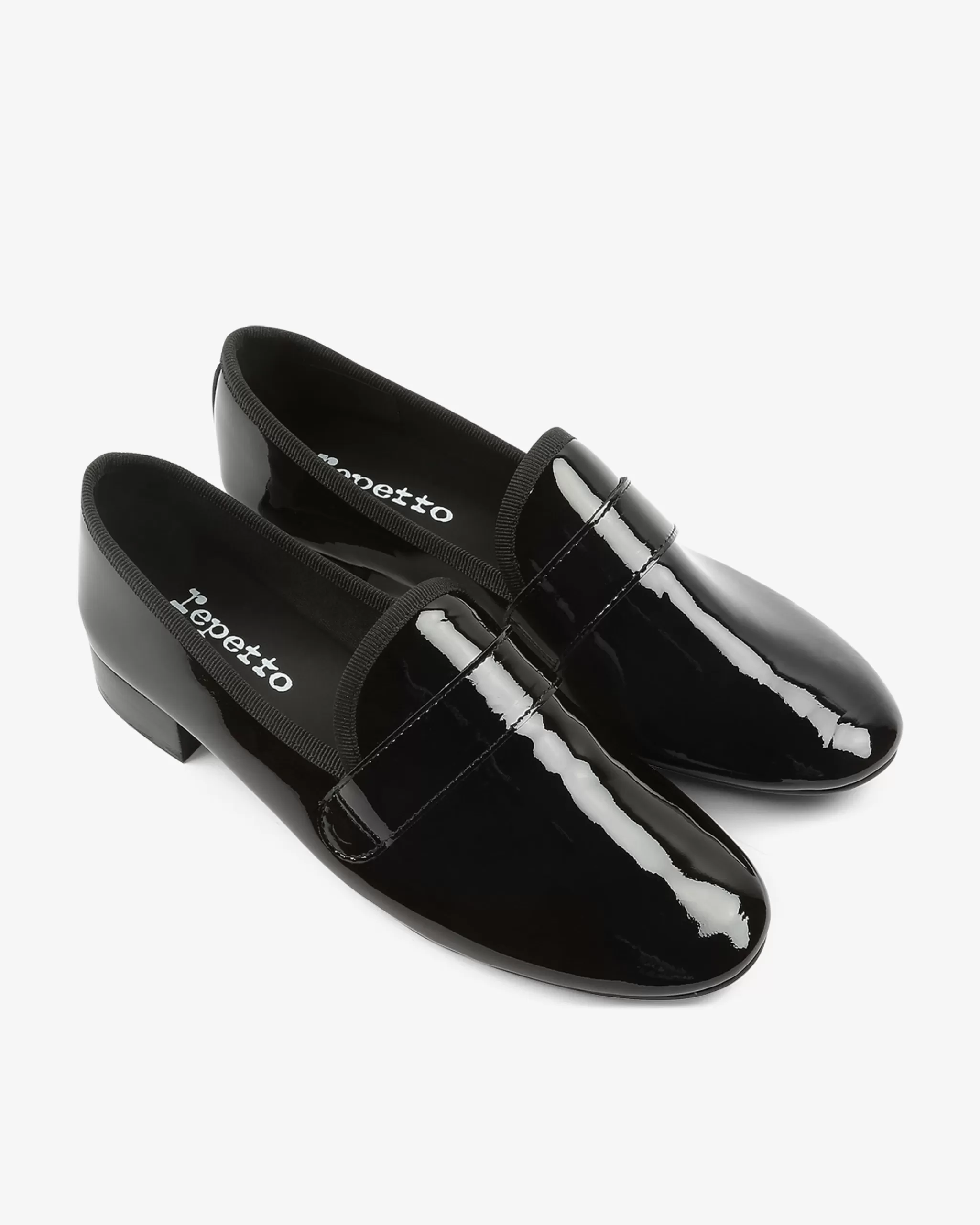 Best Repetto Mocassins Semelle Gomme Michael Noir