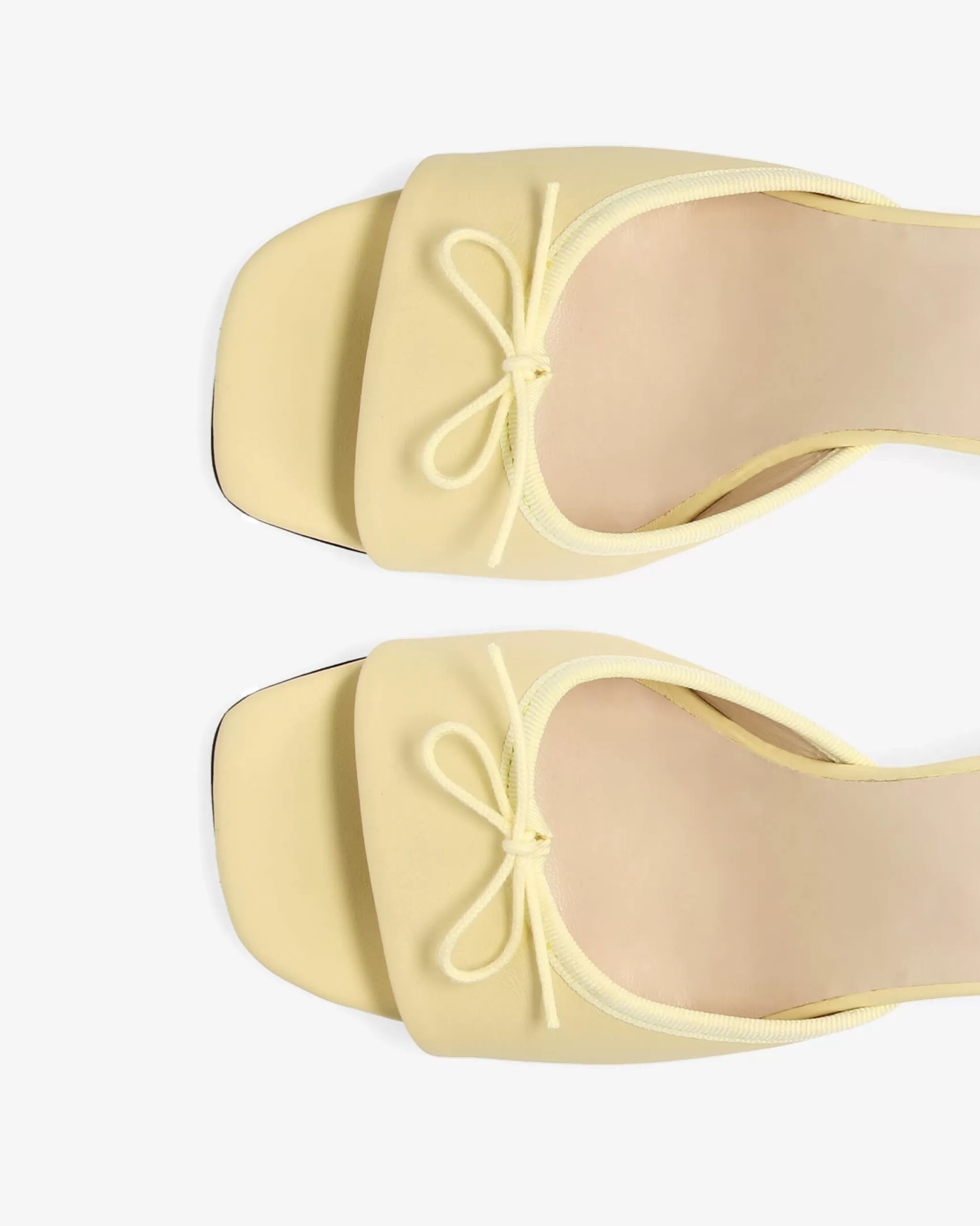 Cheap Repetto Mules à Talon Jordana Jaune limoncello