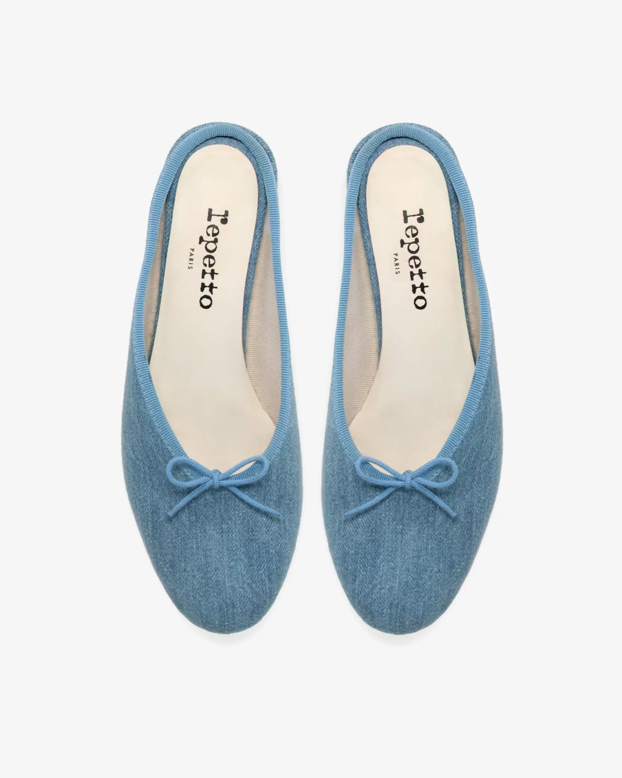 Clearance Repetto Mules Camille Bleu horizon