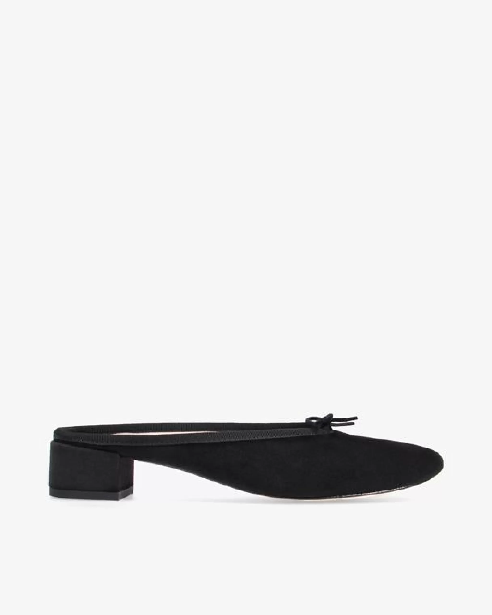 Flash Sale Repetto Mules Camille Chèvre Velours Noir