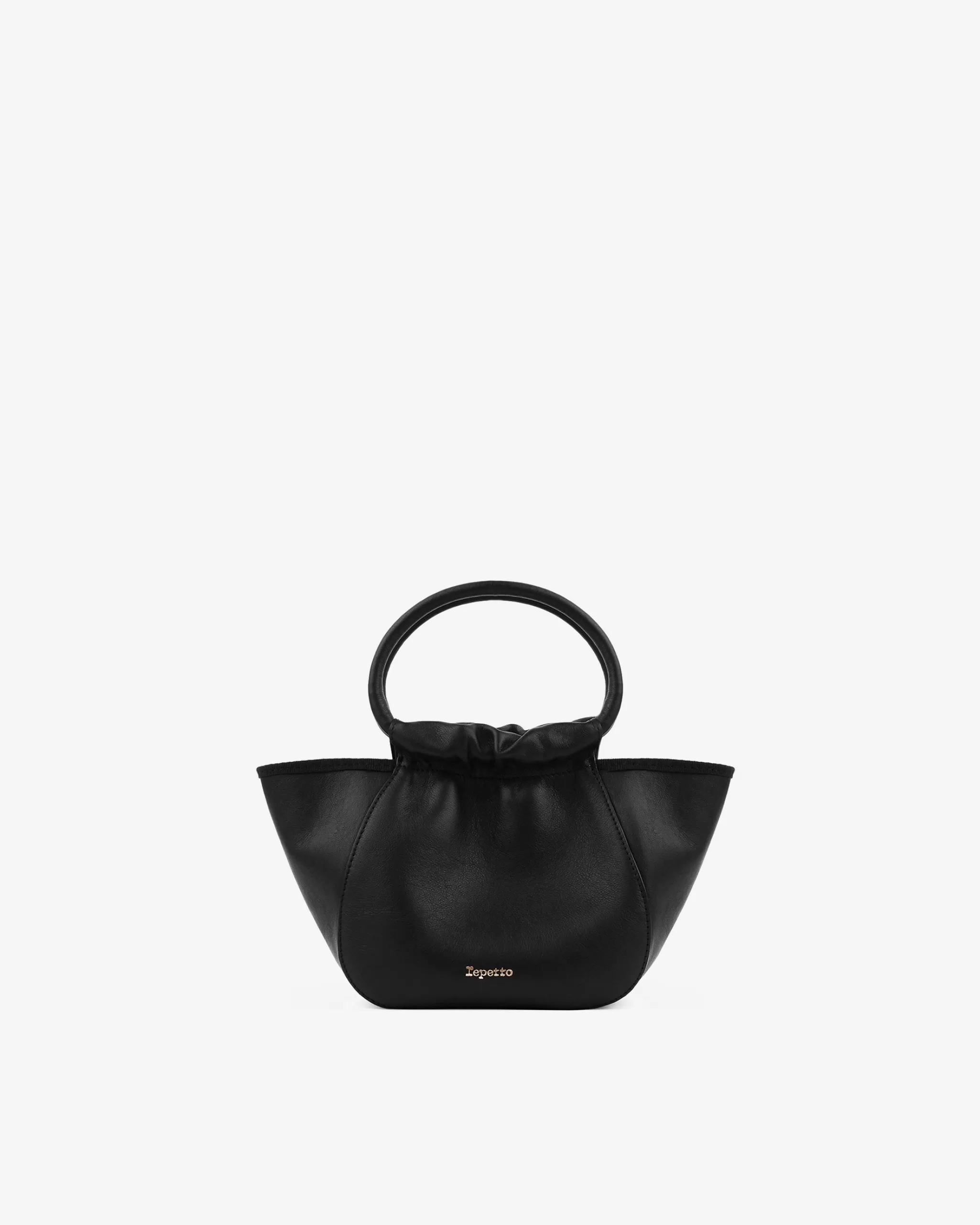 Shop Repetto Petit Cabas Alicia Noir