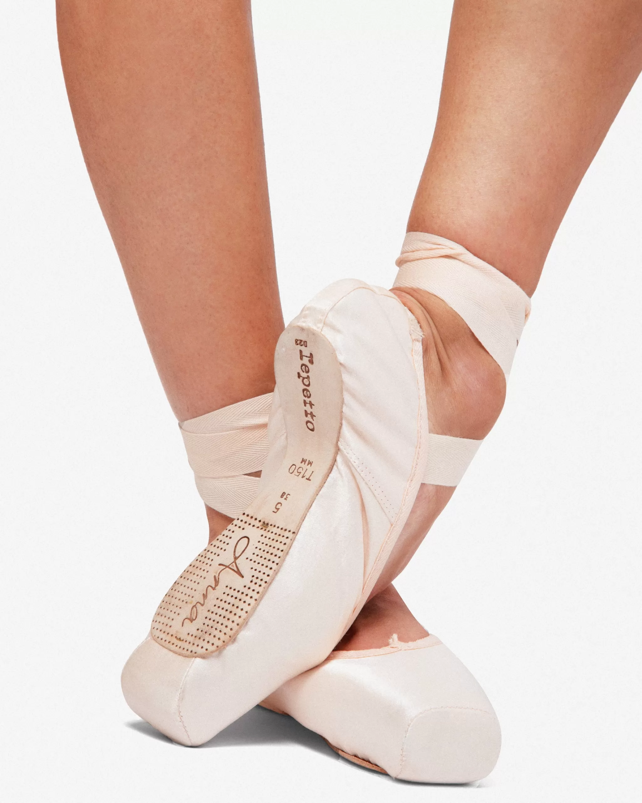 Online Repetto Pointes Anna - Boîte Large Semelle Souple Rose chaussons