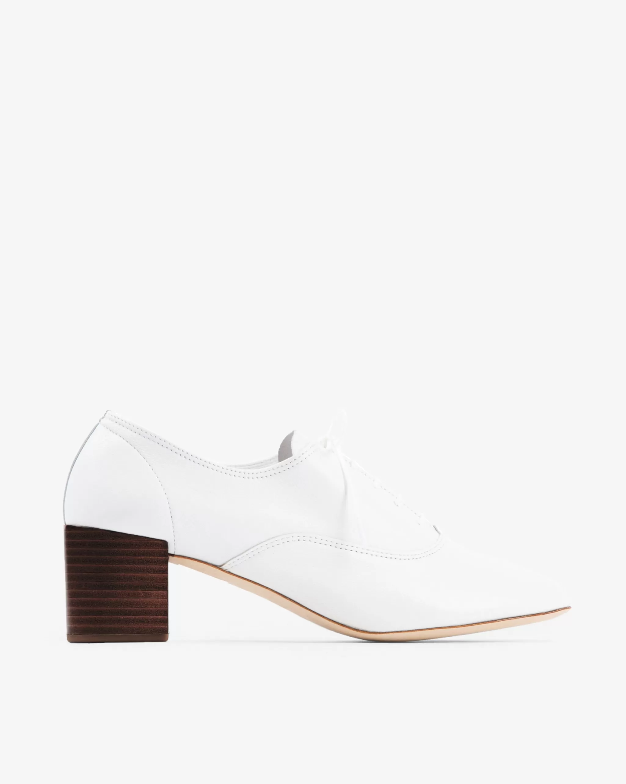 New Repetto Richelieus Fado Blanc