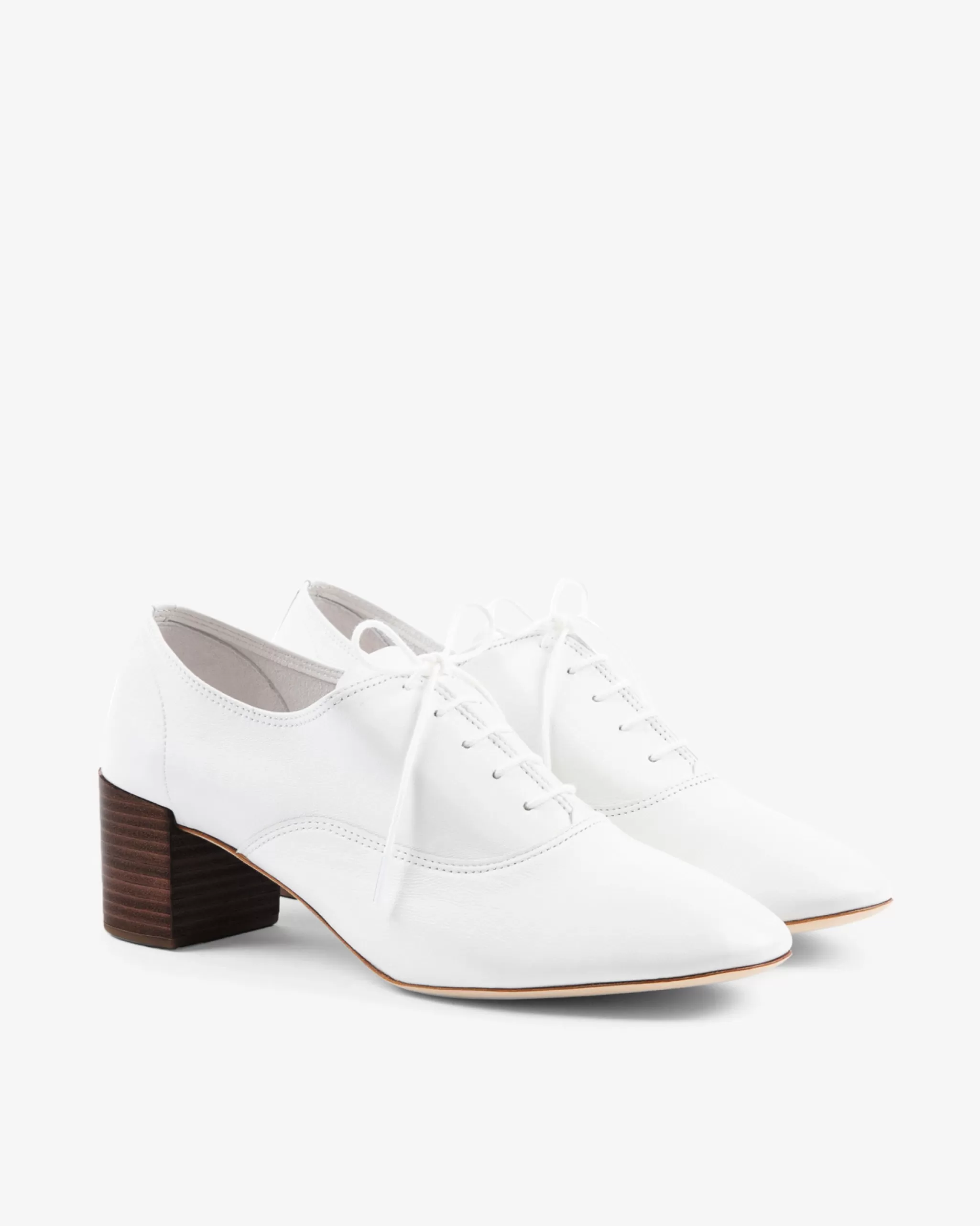 New Repetto Richelieus Fado Blanc