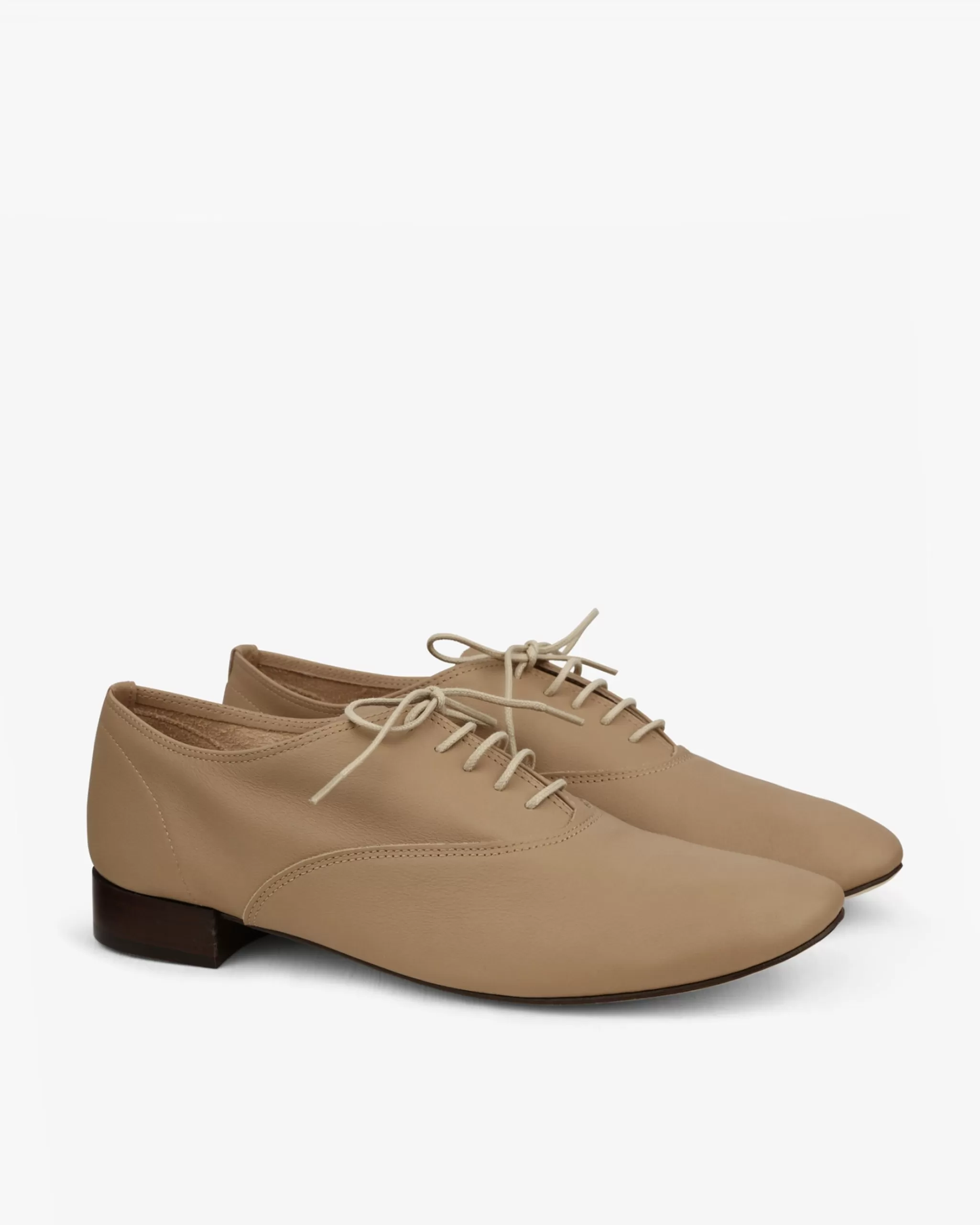 Clearance Repetto Richelieus Zizi Beige cachemire