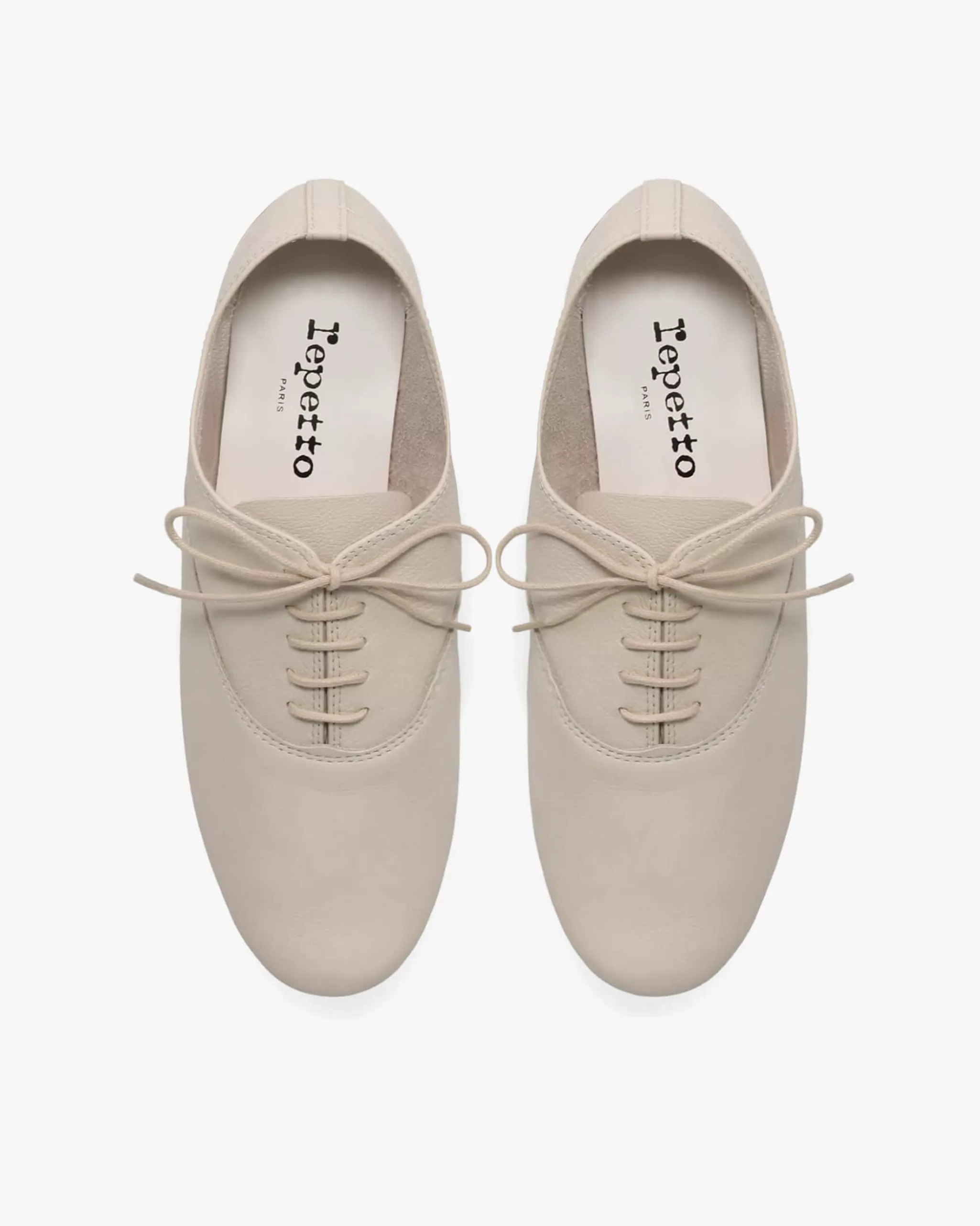 Cheap Repetto Richelieus Zizi Beige Swan