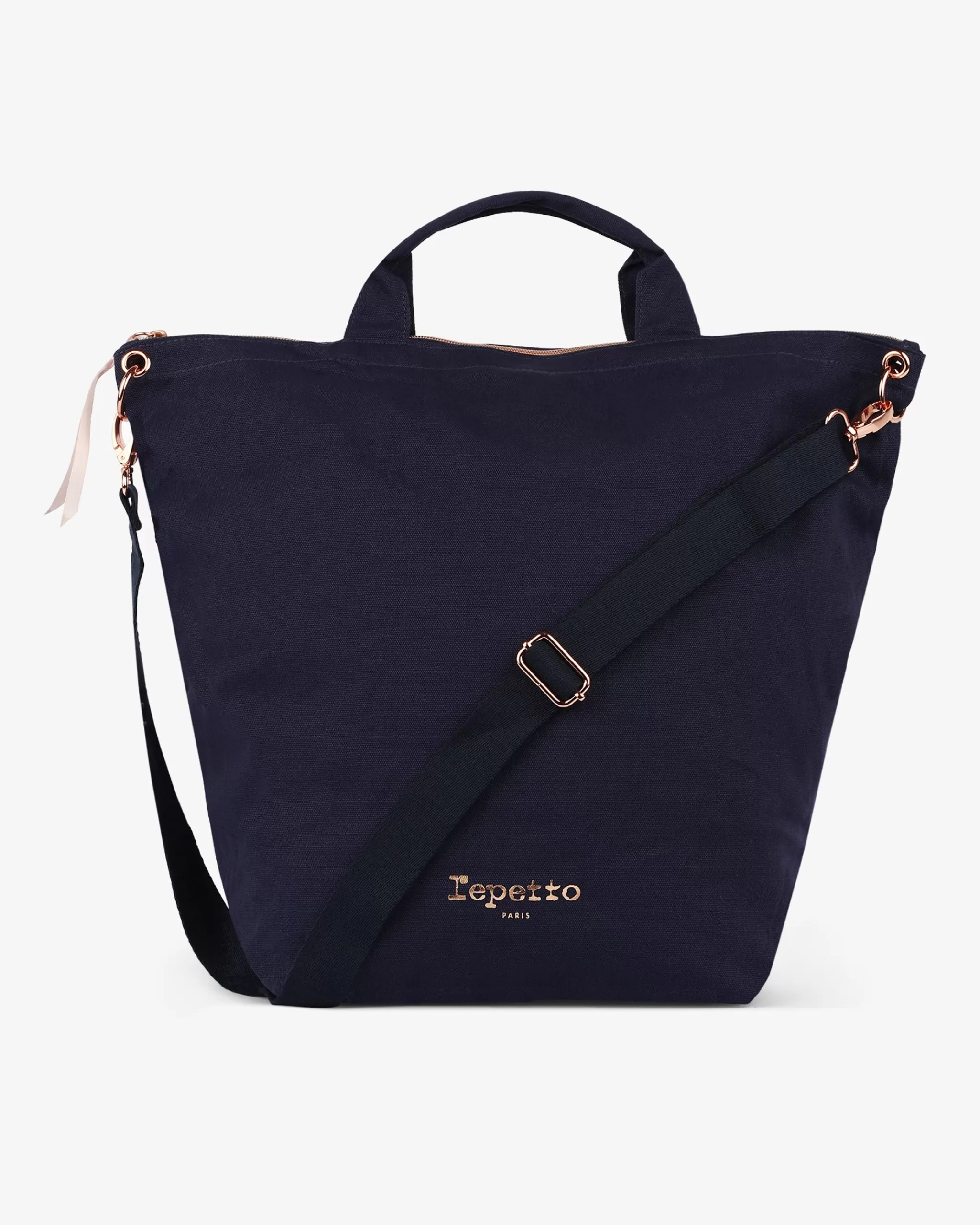 Discount Repetto Sac Bandoulière Step Bleu nuit