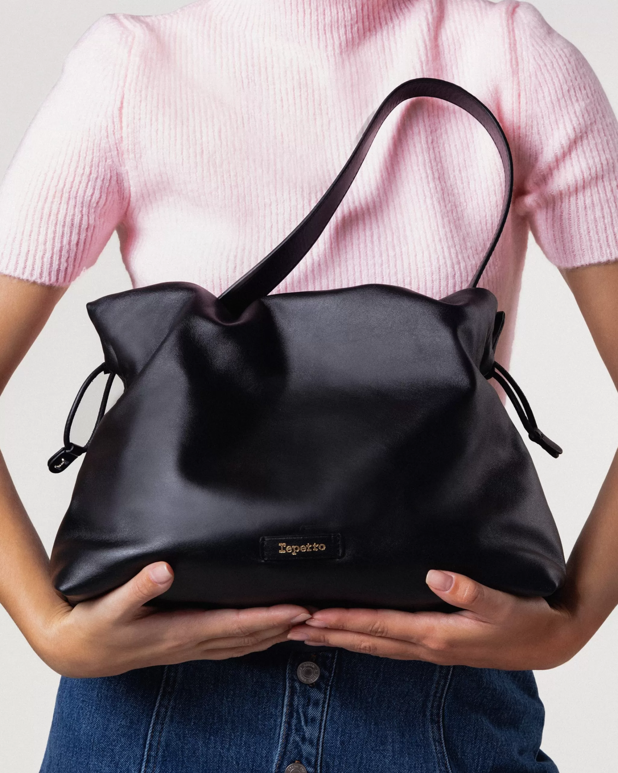 Store Repetto Sac Plume Noir