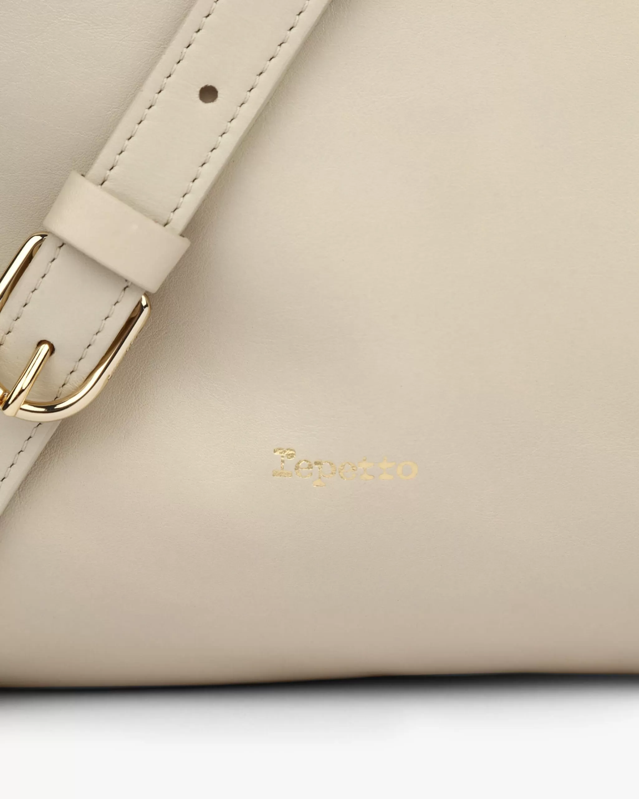 Outlet Repetto Sac Plume Day Beige Swan