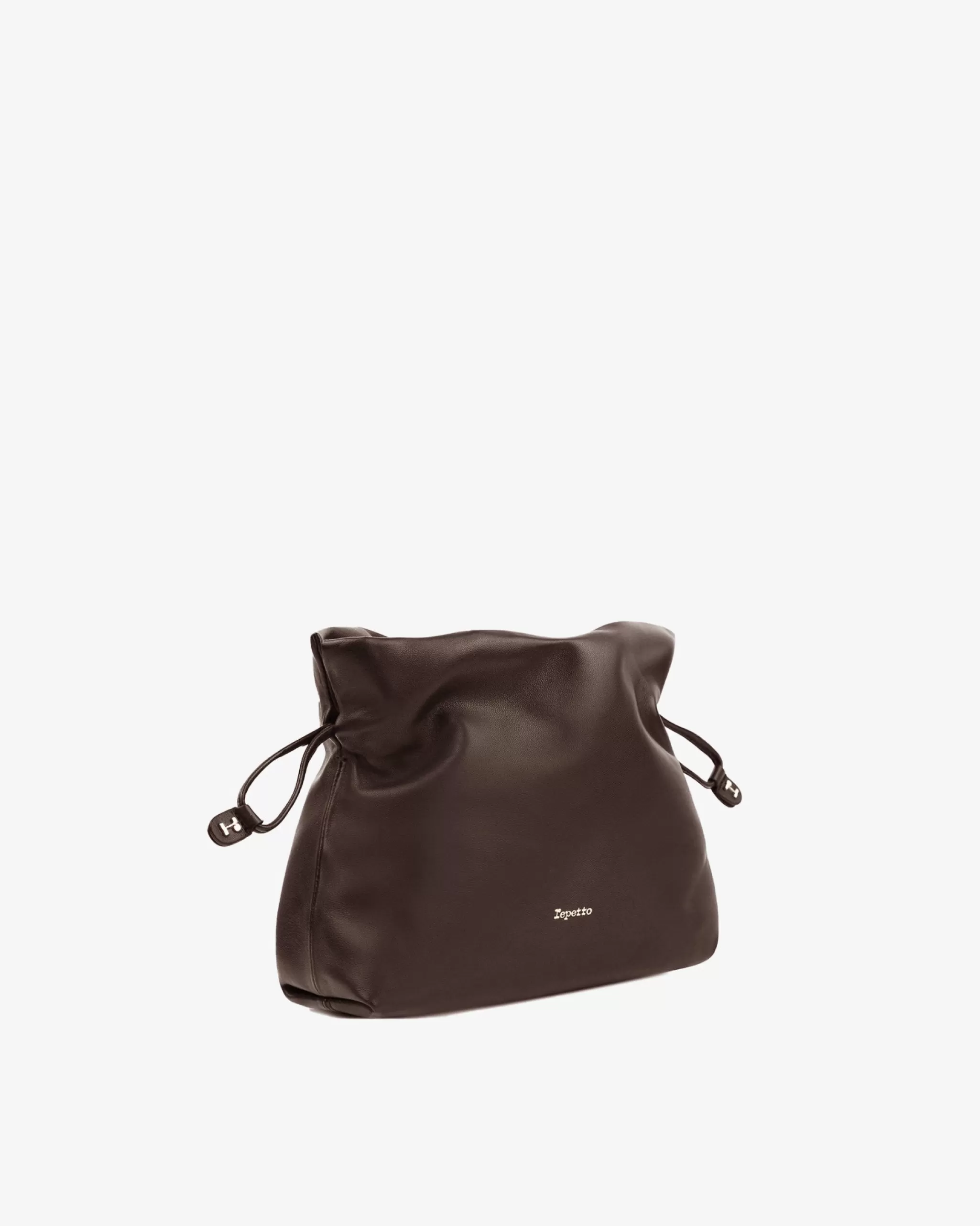 Outlet Repetto Sac Poids Plume Marron ristretto