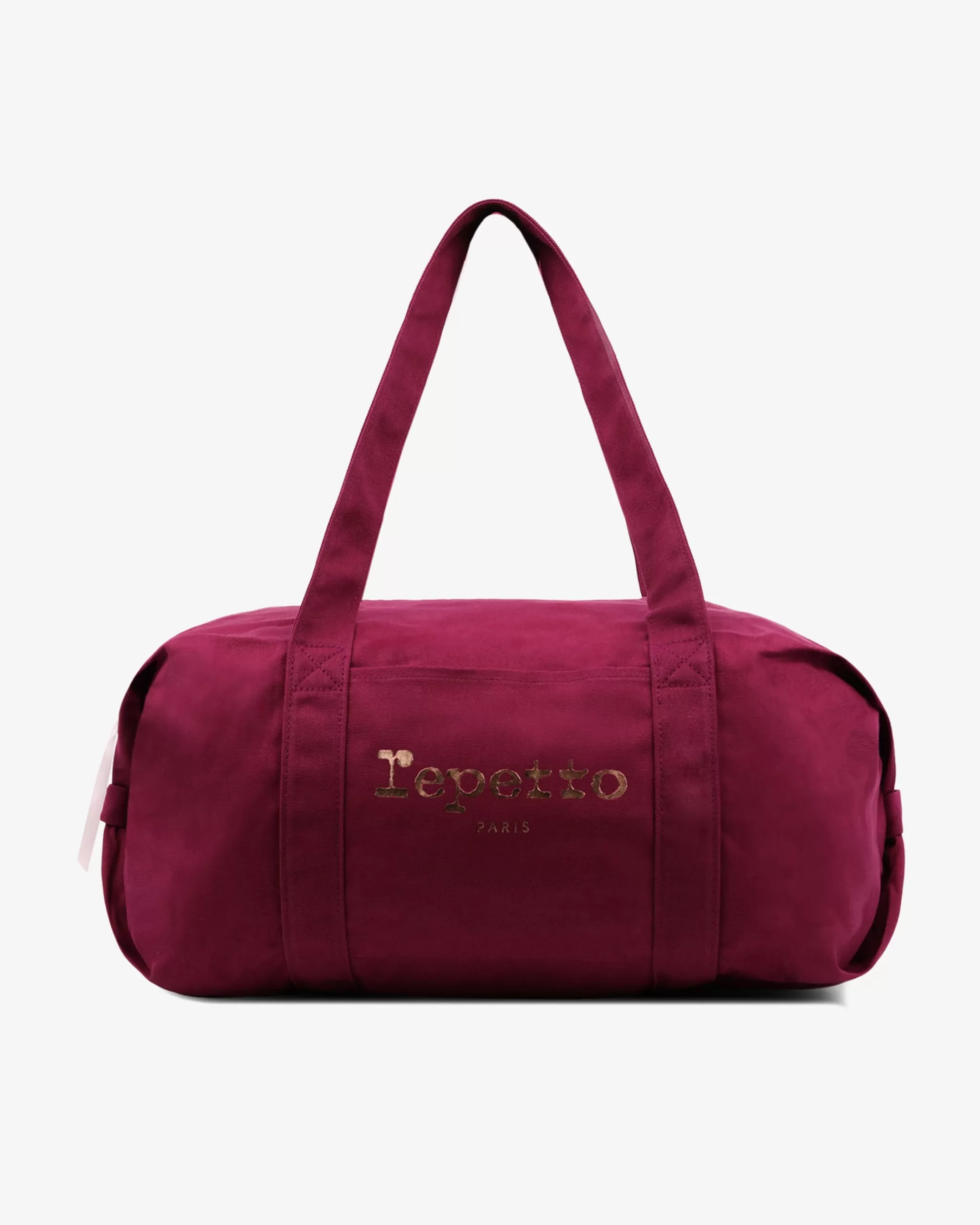 Online Repetto Sac Polochon En Coton Taille L Rose Nénuphar