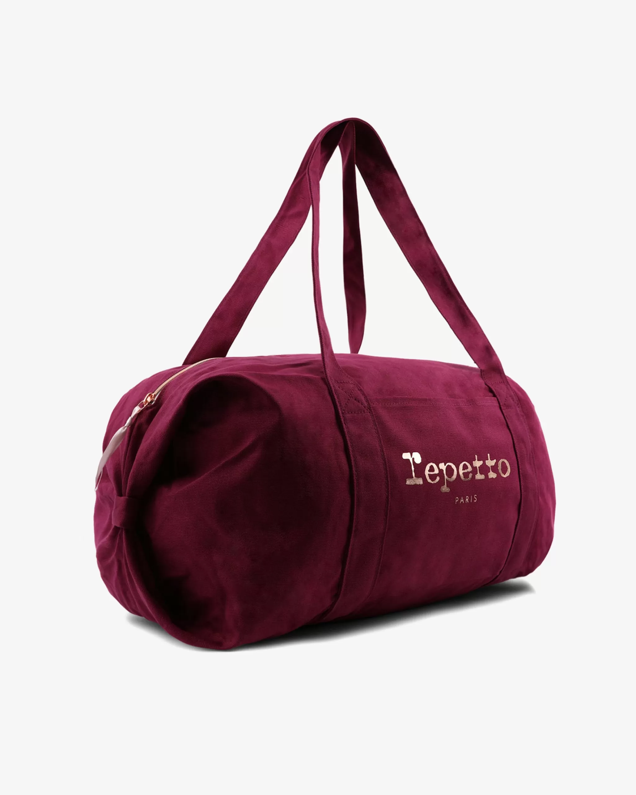 Online Repetto Sac Polochon En Coton Taille L Rose Nénuphar