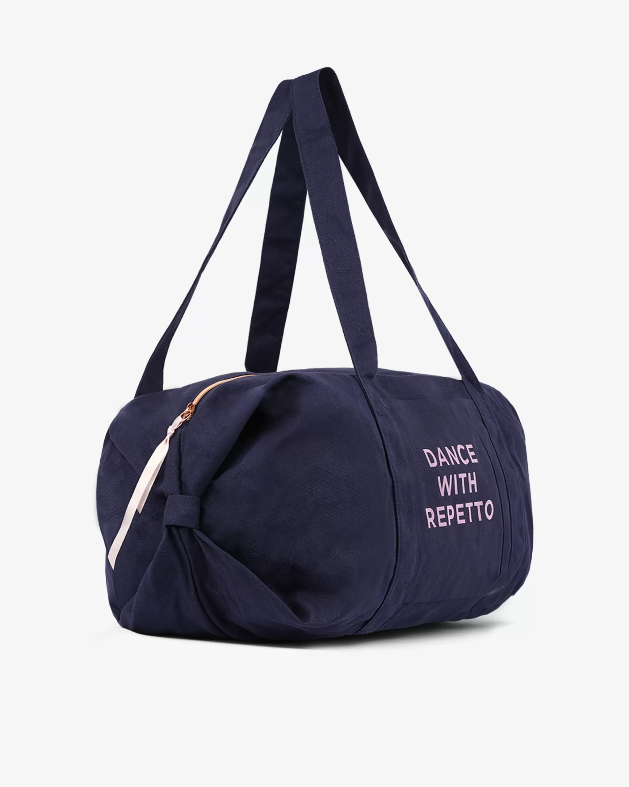 Best Repetto Sac Polochon En Coton Taille L Bleu nuit