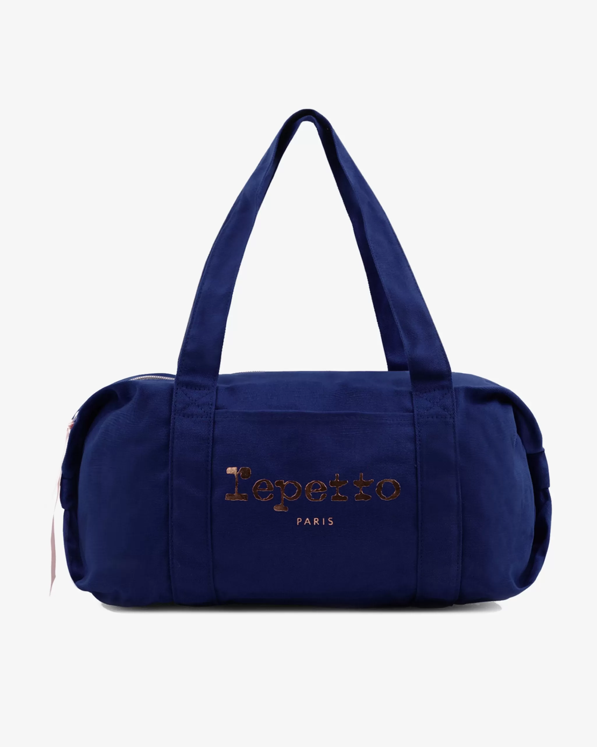 Flash Sale Repetto Sac Polochon En Coton Taille L Bleu pétrole