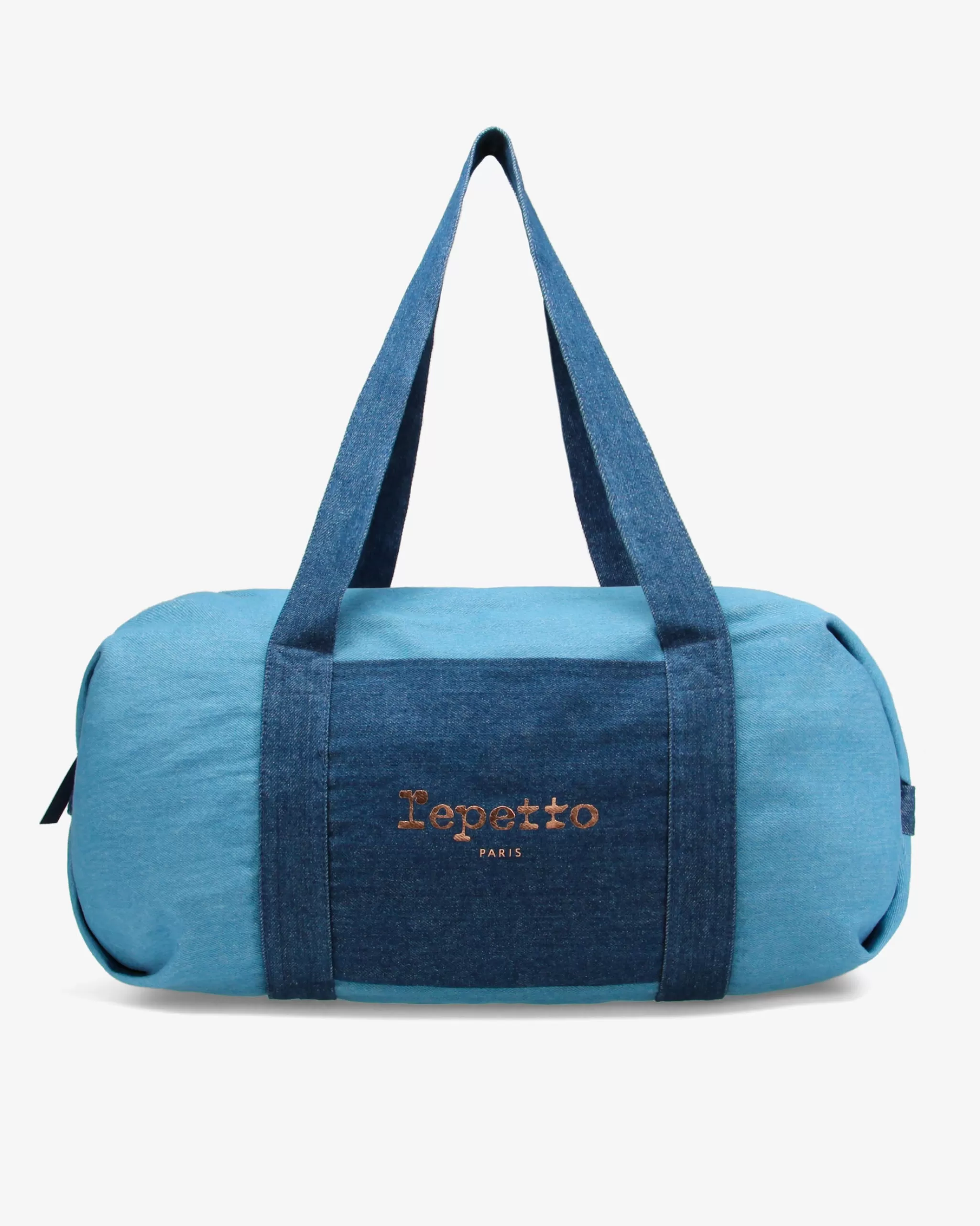 Flash Sale Repetto Sac Polochon En Coton Taille L Bleu jean