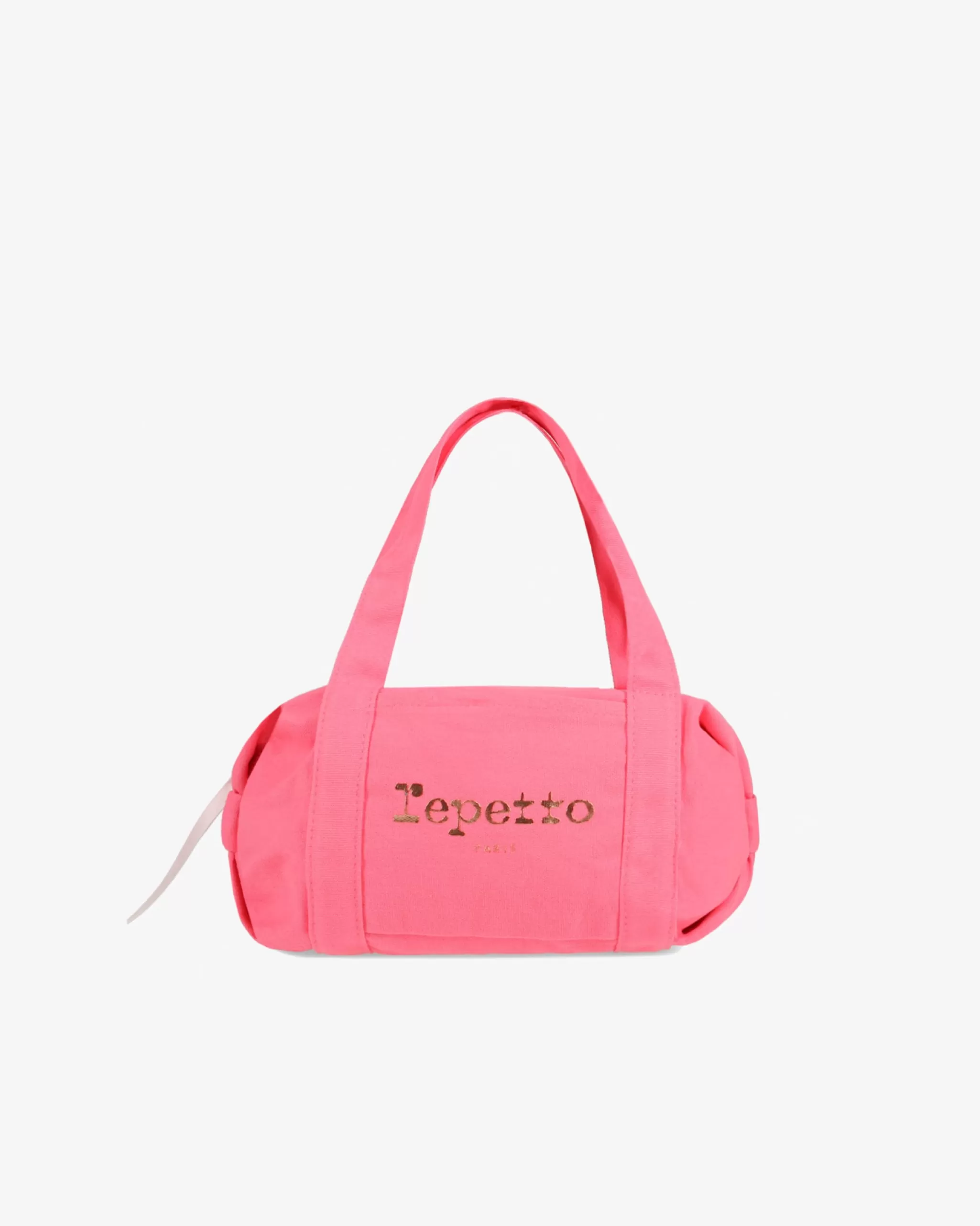 Hot Repetto Sac Polochon En Coton Taille S Rose poupée