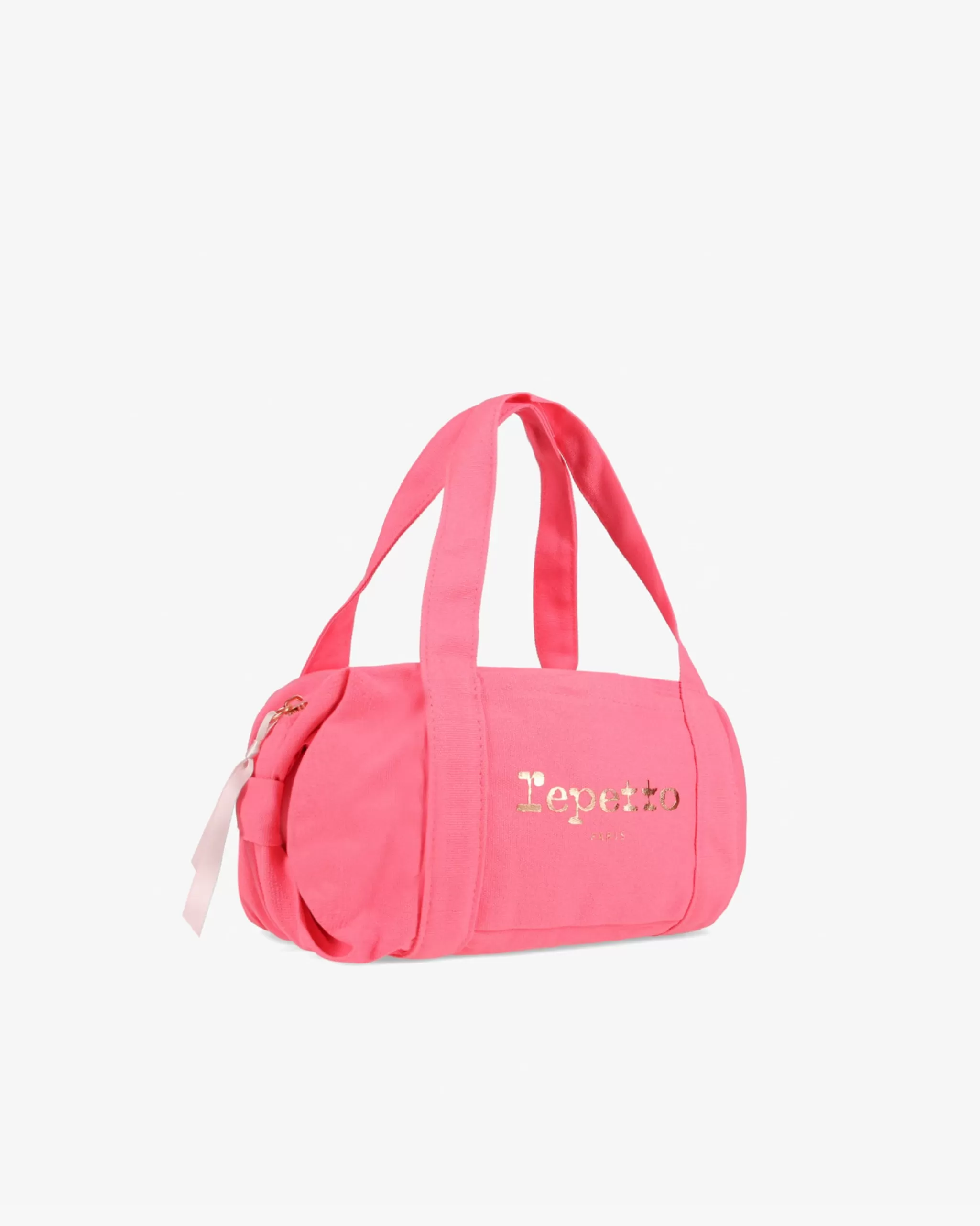 Hot Repetto Sac Polochon En Coton Taille S Rose poupée