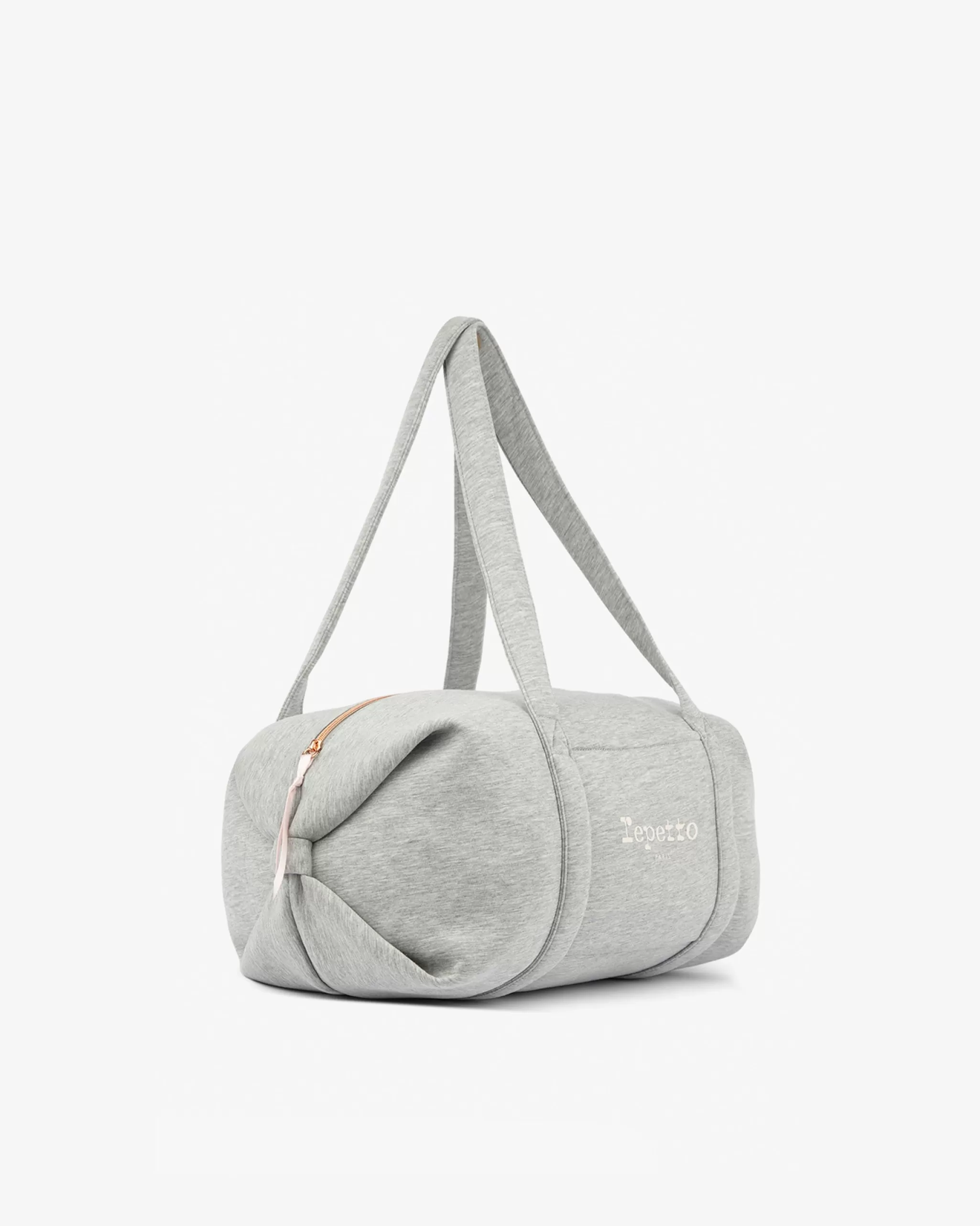 Clearance Repetto Sac Polochon En Jersey Taille M Gris chiné clair