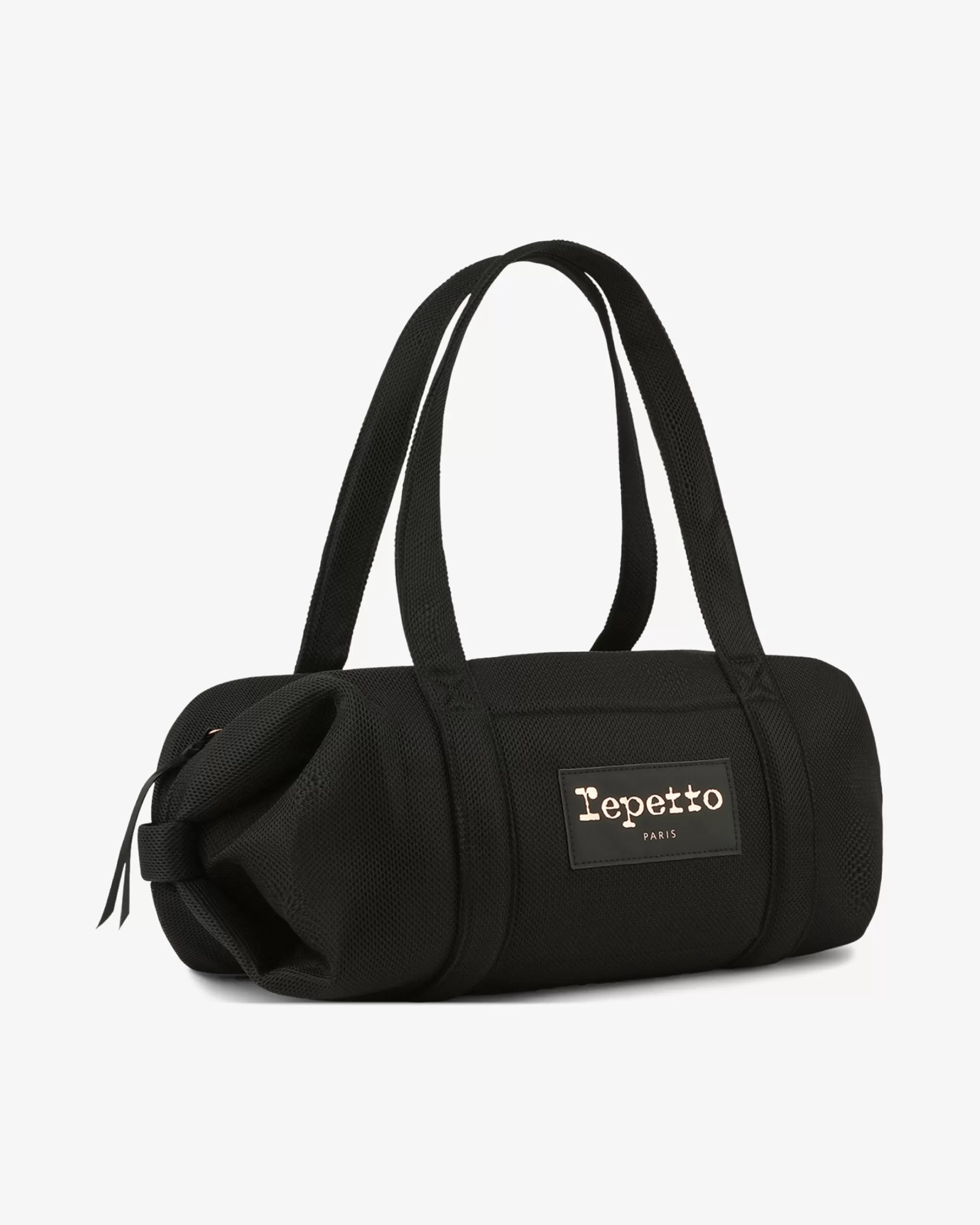 Shop Repetto Sac Polochon En Mesh Taille M Noir